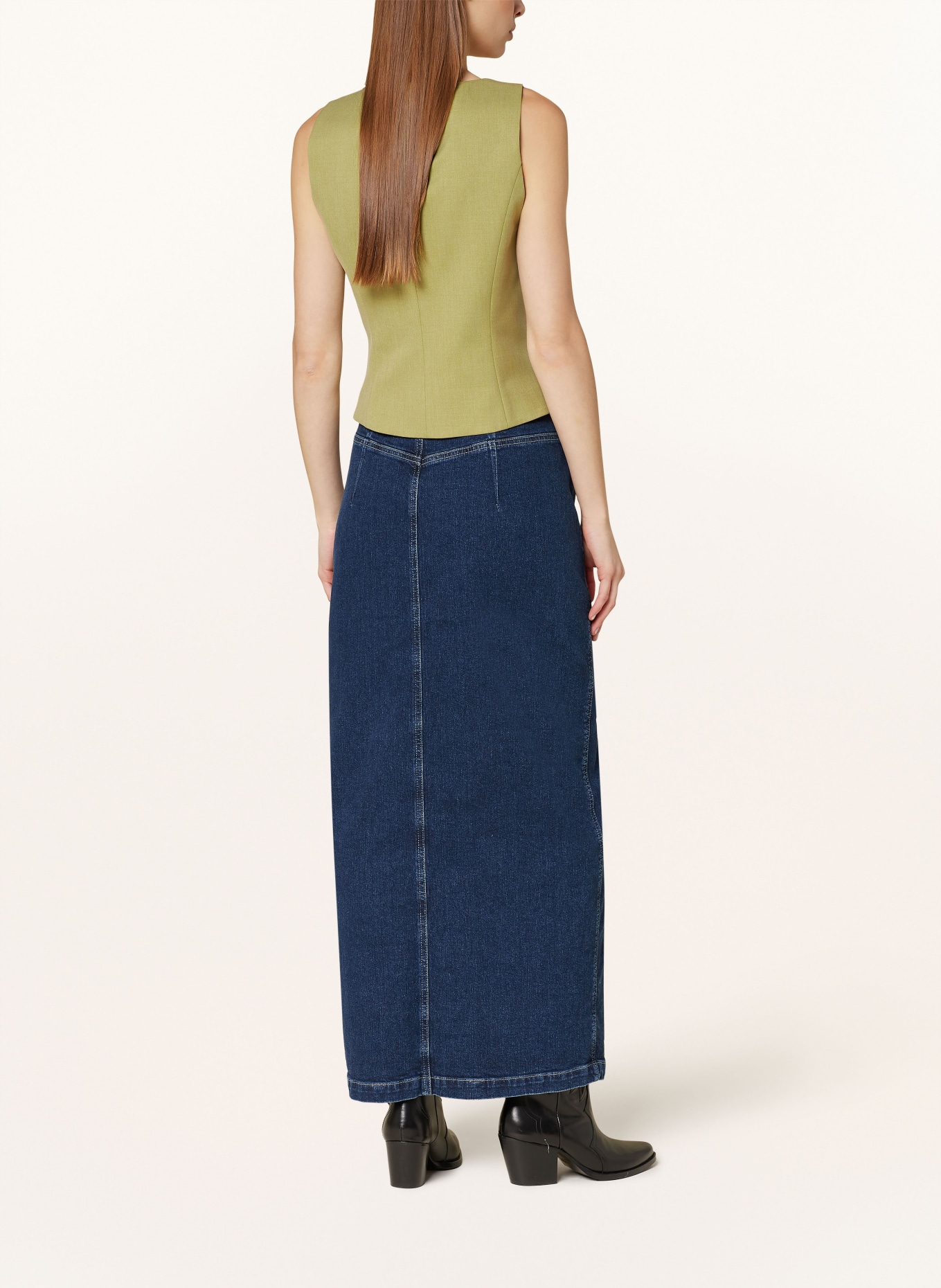 Pepe Jeans Džínová sukně, Barva: TMAVĚ MODRÁ (Obrázek 3)