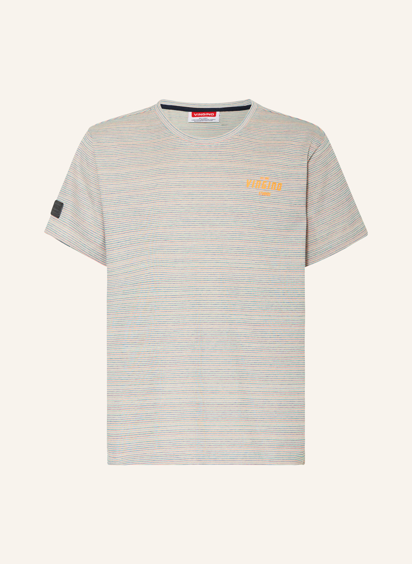 VINGINO T-Shirt JIPE, Farbe: HELLORANGE/ BLAU/ GRÜN (Bild 1)