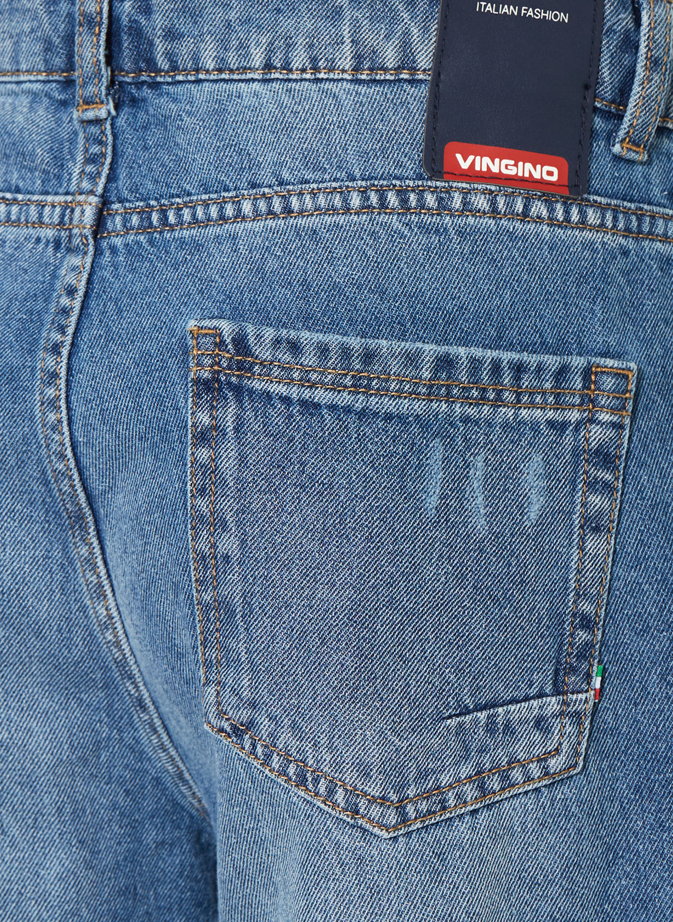 VINGINO Straight Jeans CASTIANO Loose Fit, Farbe: BLAU (Bild 3)