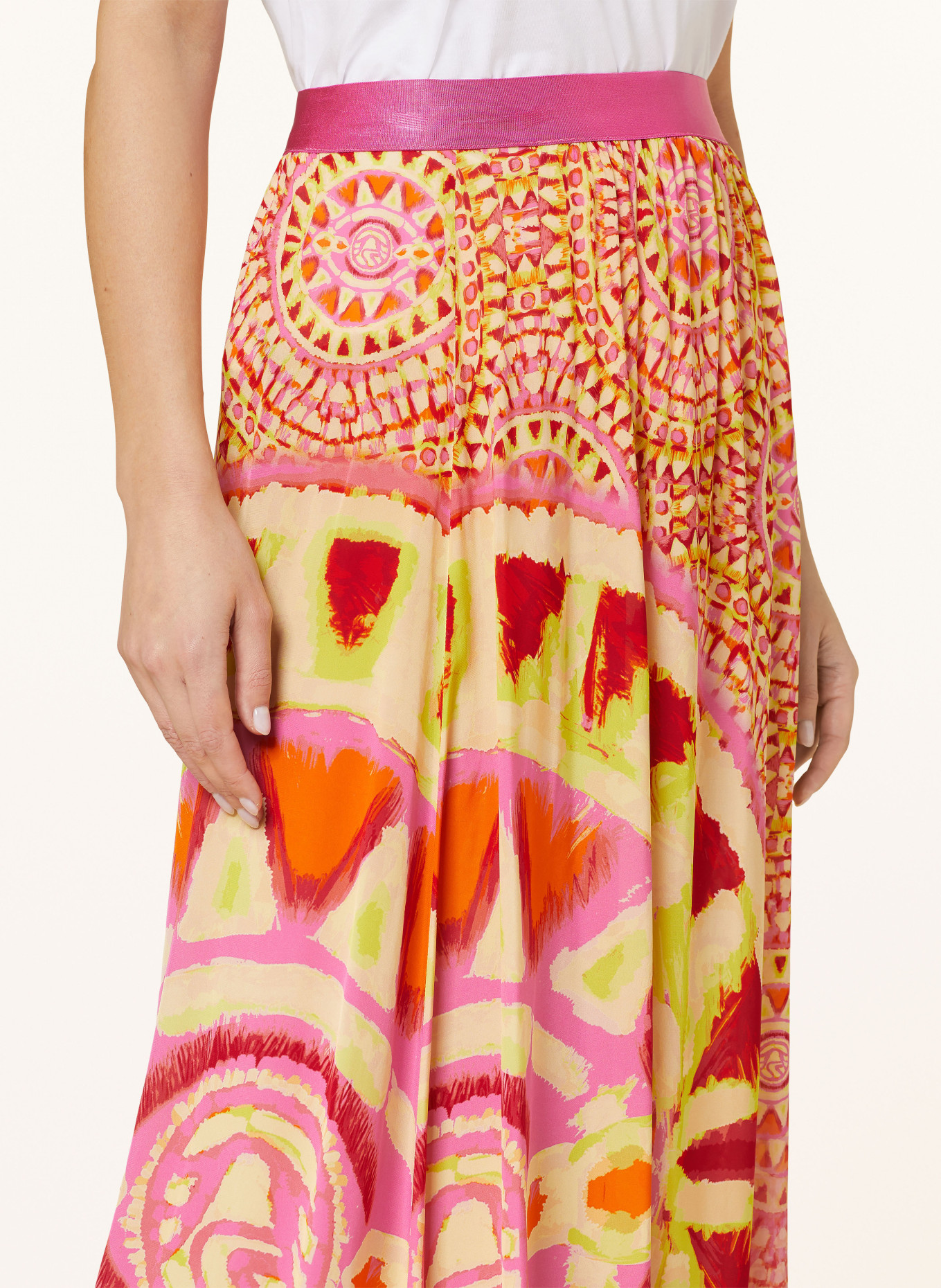 SPORTALM Skirt, Color: PINK/ ORANGE/ RED (Image 4)