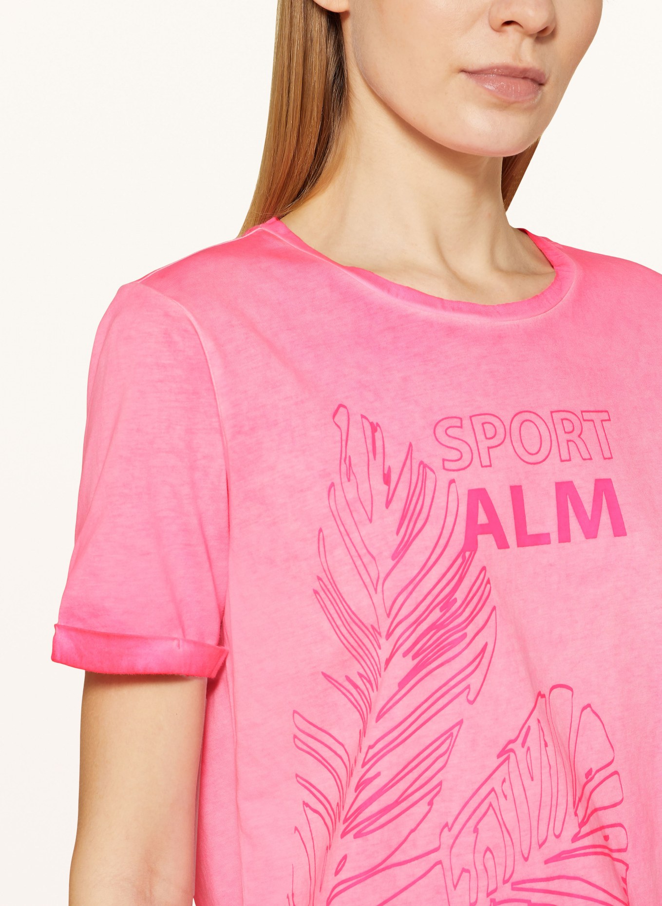 SPORTALM T-shirt, Color: PINK (Image 4)