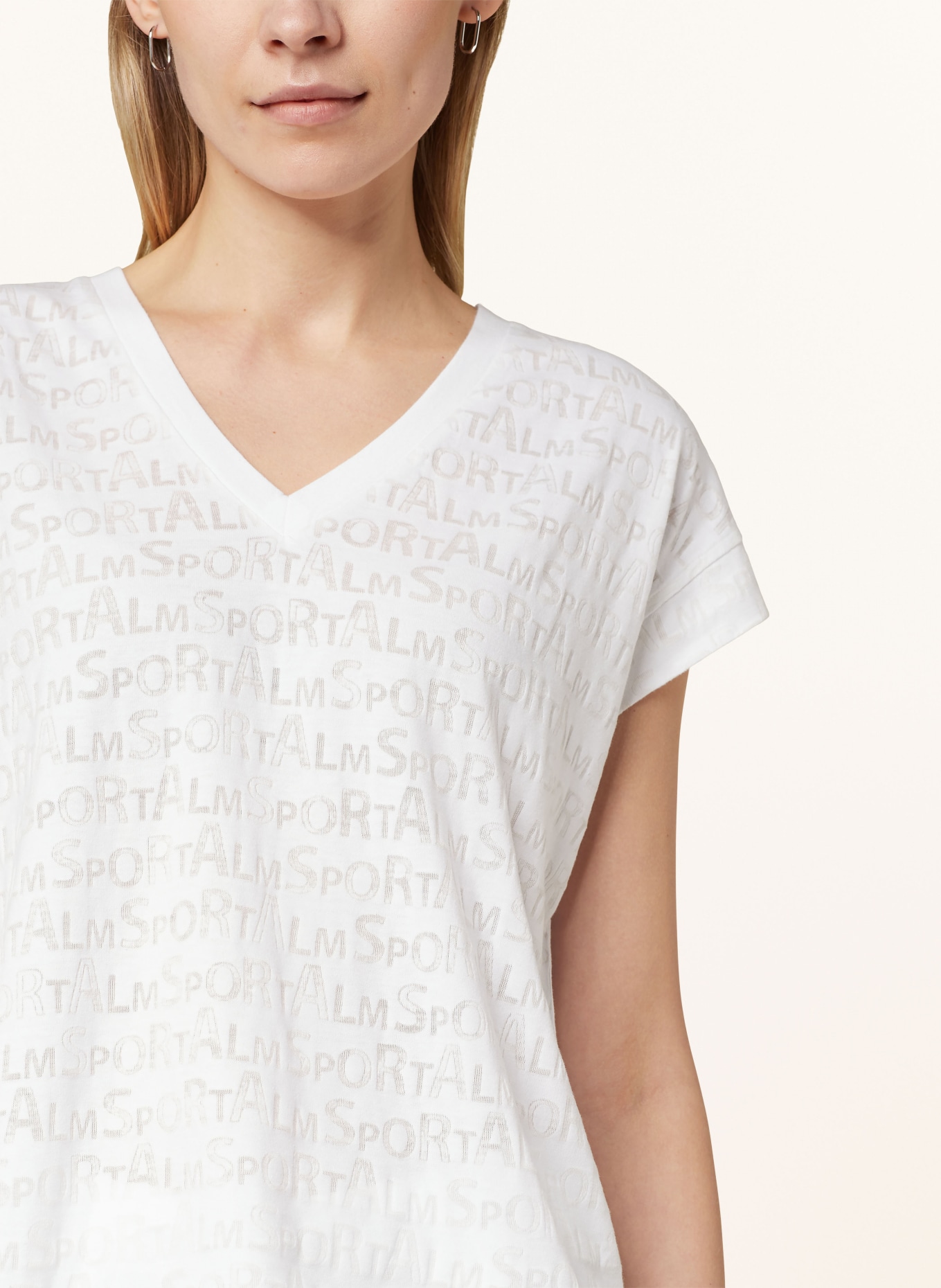 ULLI EHRLICH SPORTALM T-shirt, Color: WHITE (Image 4)