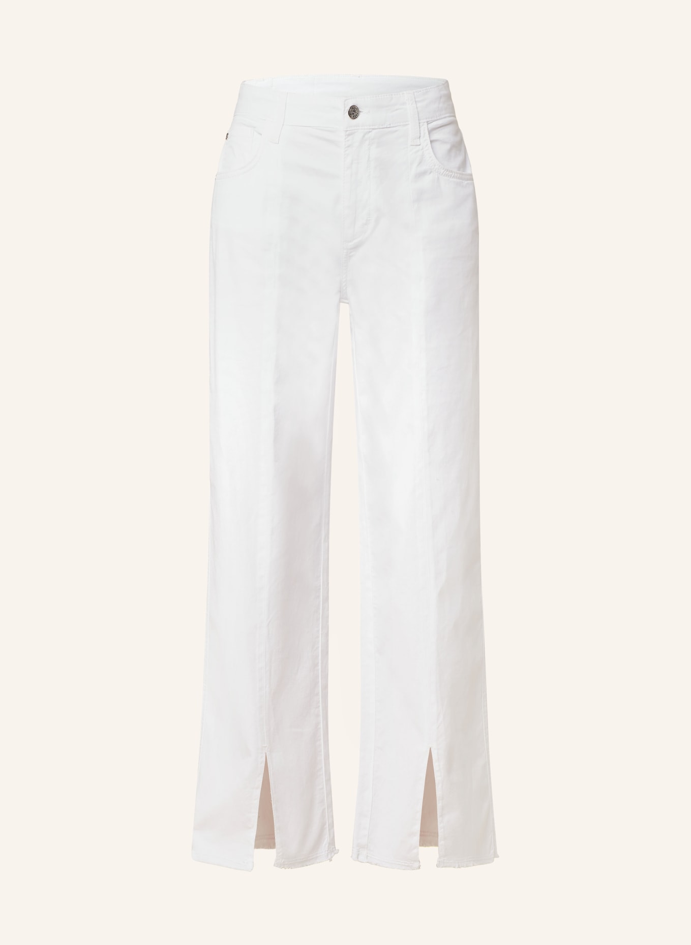 ULLI EHRLICH SPORTALM Mom jeans, Color: WHITE (Image 1)