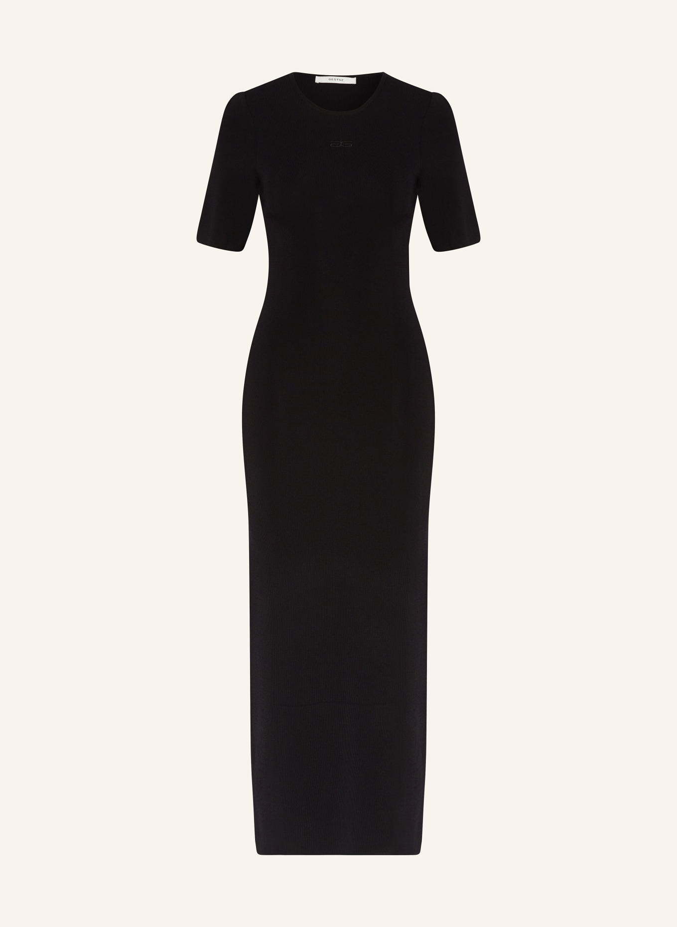 GESTUZ Knit dress BRIELLEGZ, Color: BLACK (Image 1)