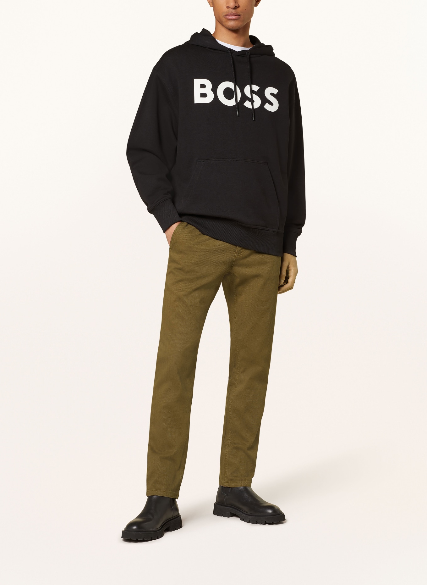 BOSS Chino Tapered Fit, Farbe: KHAKI (Bild 2)