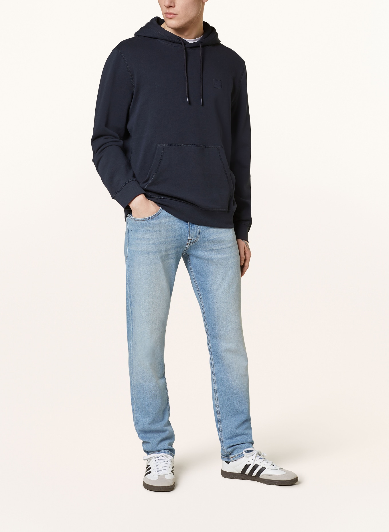 BOSS Jeans DELAWARE Slim Fit, Farbe: 450 LIGHT/PASTEL BLUE (Bild 2)