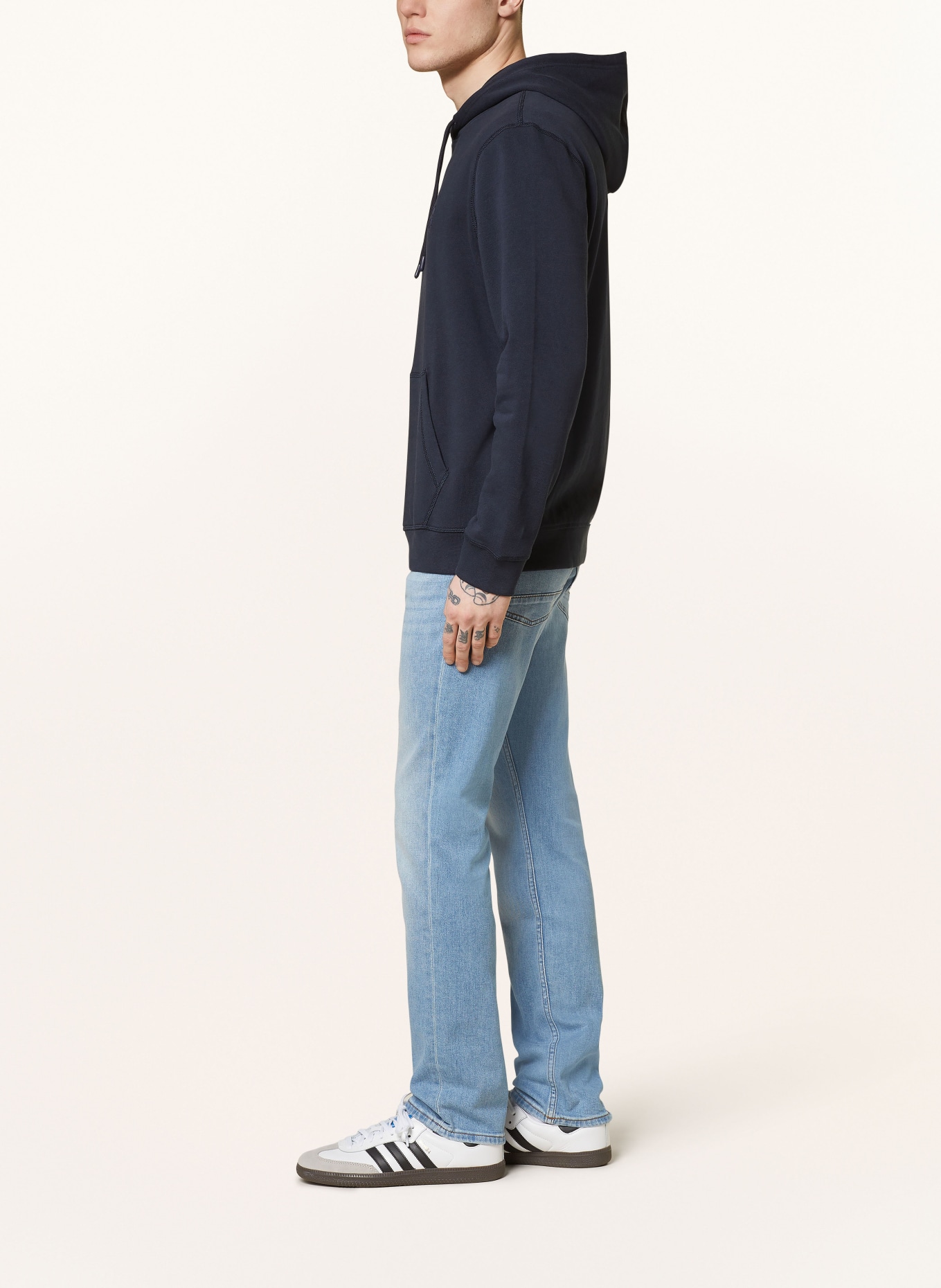BOSS Jeans DELAWARE Slim Fit, Farbe: 450 LIGHT/PASTEL BLUE (Bild 4)