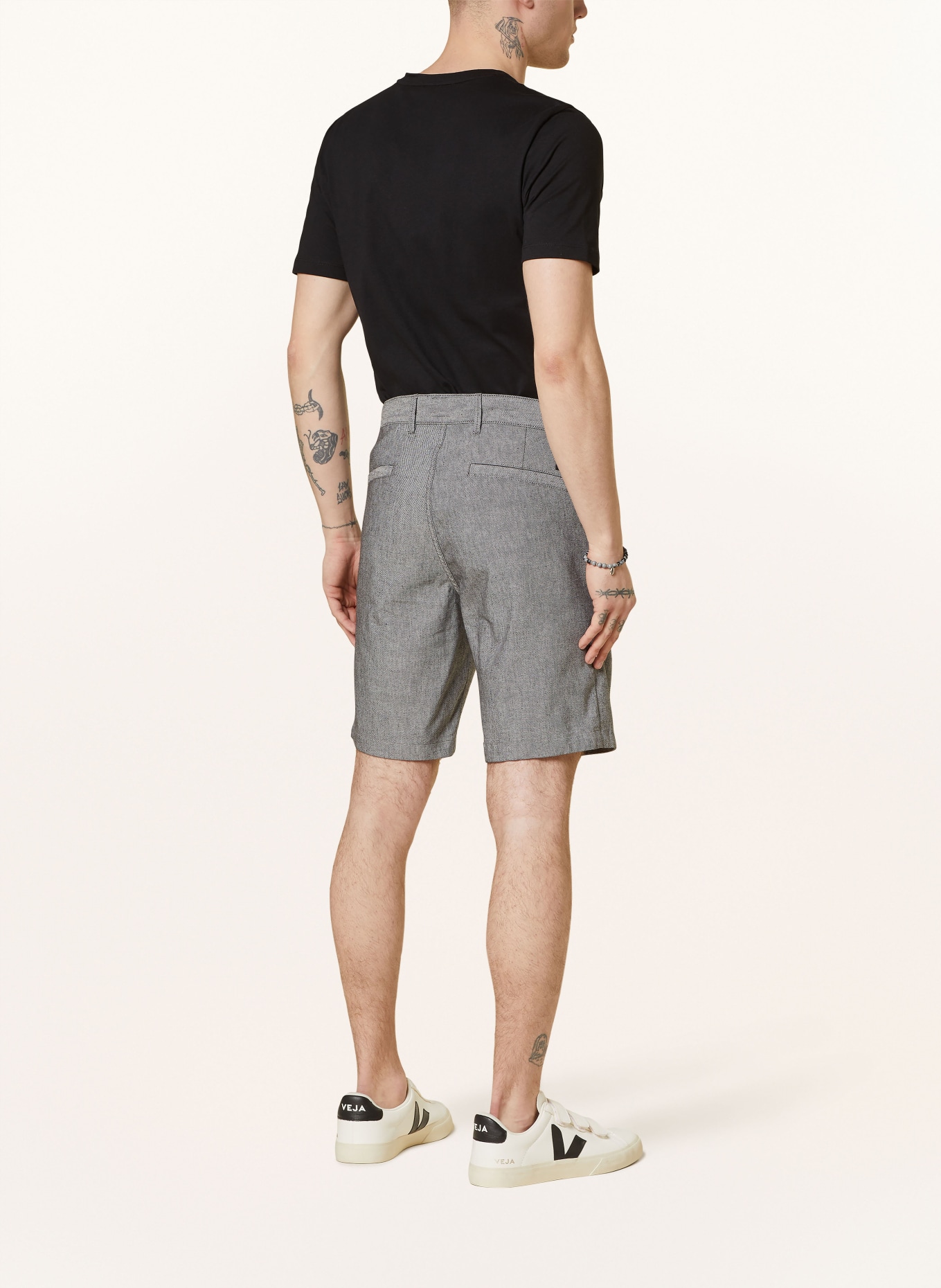 BOSS Shorts CHINO slim fit, Color: BLACK (Image 3)