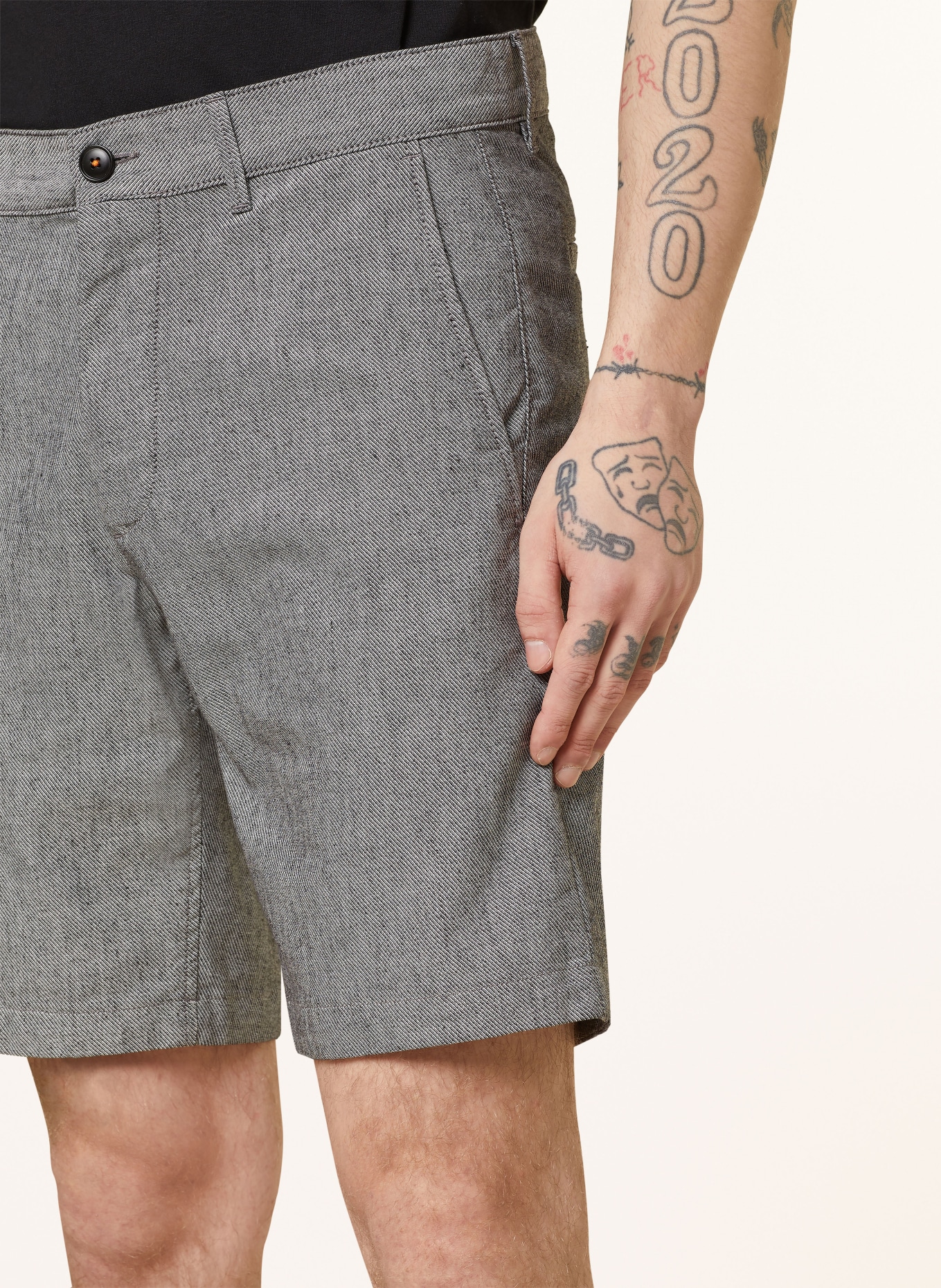 BOSS Shorts CHINO Slim Fit, Farbe: SCHWARZ (Bild 5)