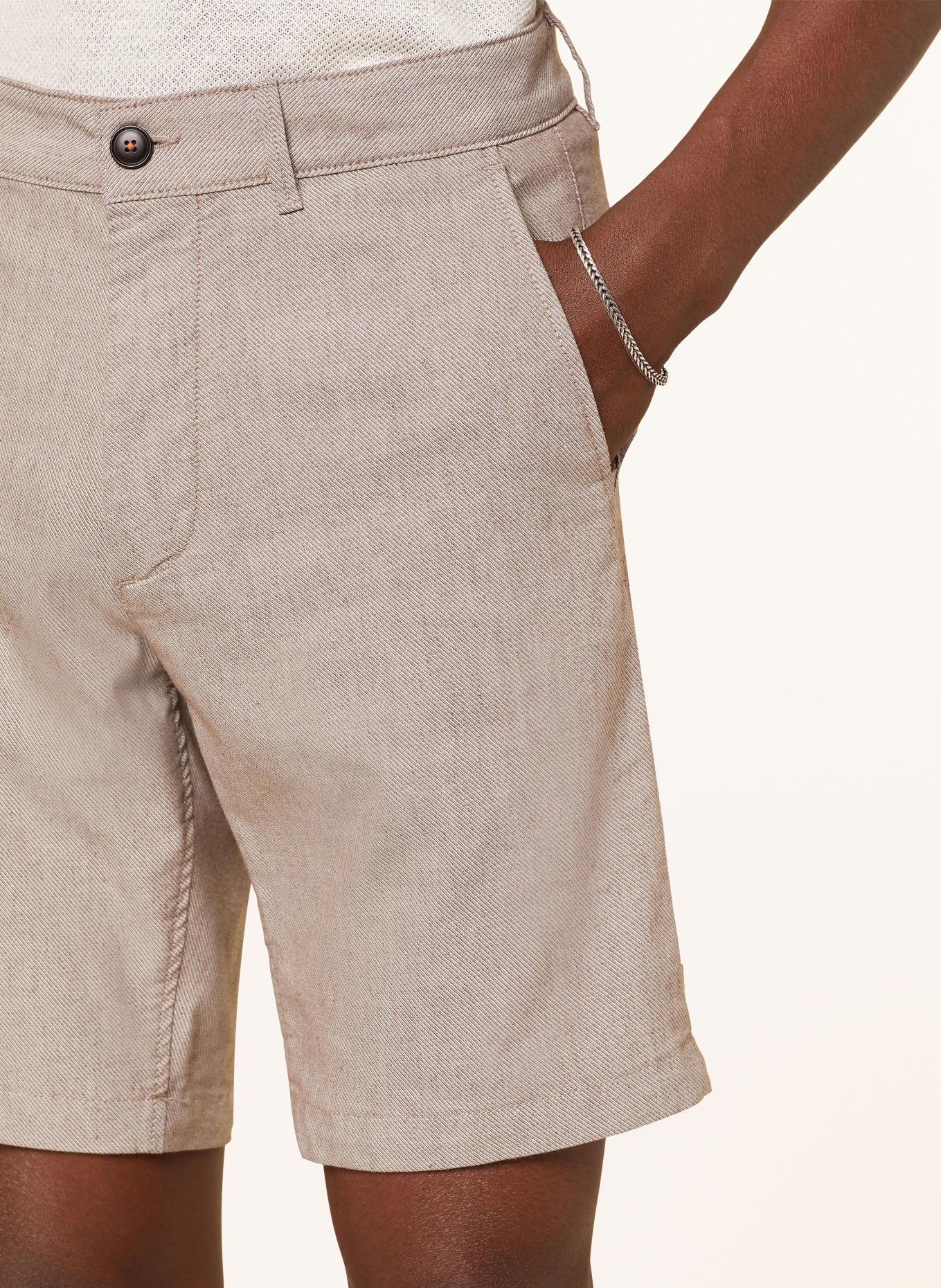 BOSS Shorts CHINO Slim Fit, Farbe: HELLBRAUN (Bild 5)