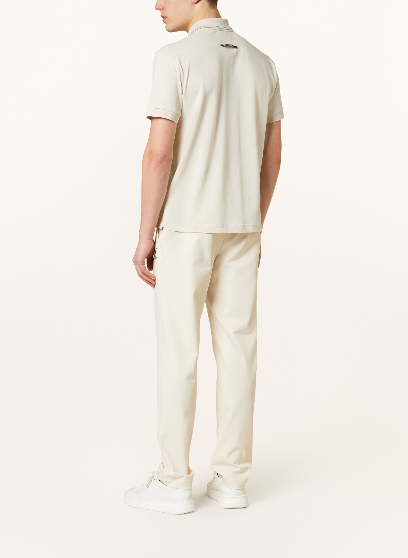 EA7 EMPORIO ARMANI Piqué-Poloshirt, Farbe: BEIGE (Bild 3)