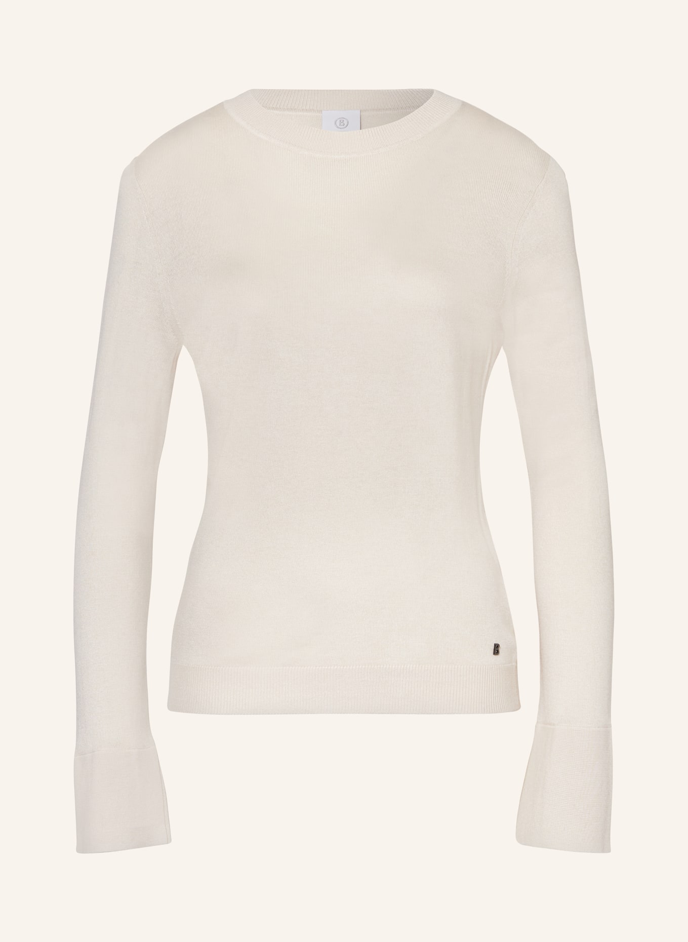 BOGNER Sweater IVANA with silk, Color: CREAM (Image 1)