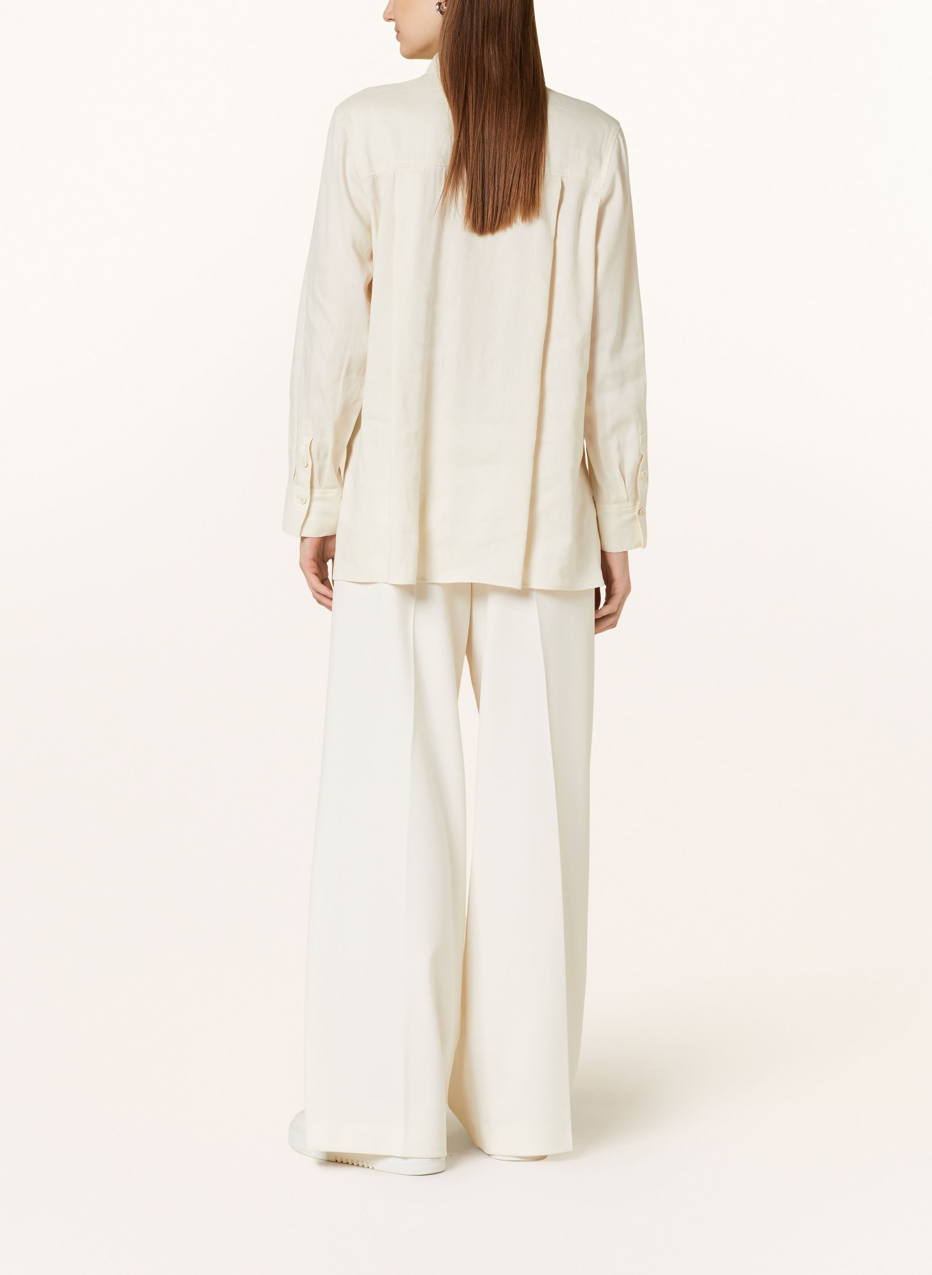 BOGNER Shirt blouse RIA-1 with linen, Color: CREAM (Image 3)