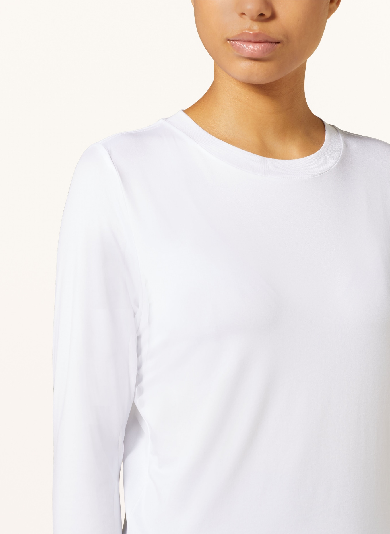 vuori Long sleeve shirt DAYDREAM, Color: WHITE (Image 4)