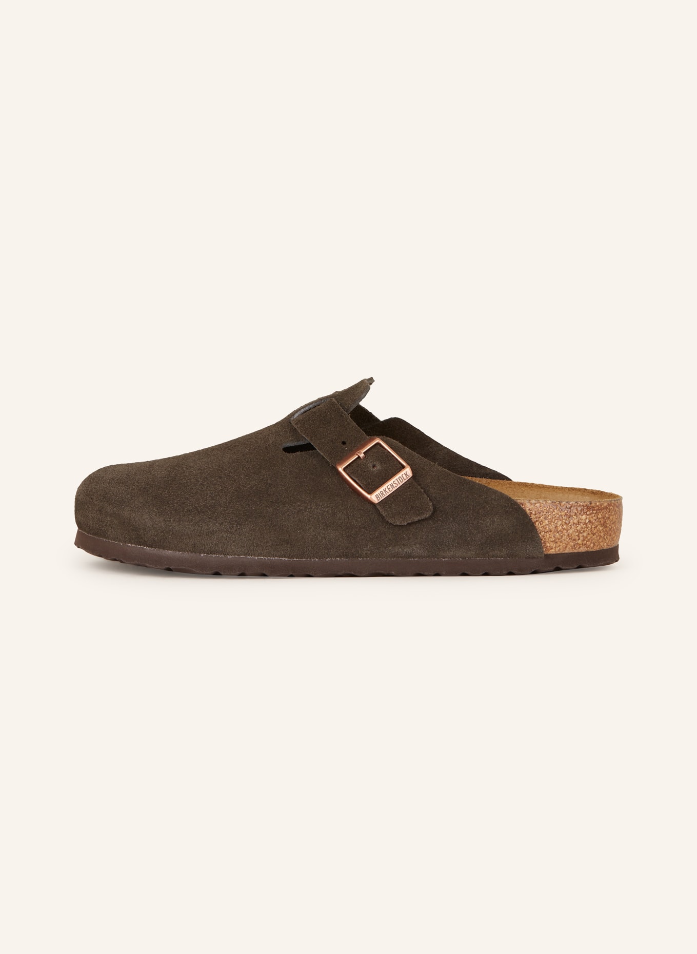 BIRKENSTOCK Pantoletten BOSTON, Farbe: DUNKELBRAUN (Bild 4)