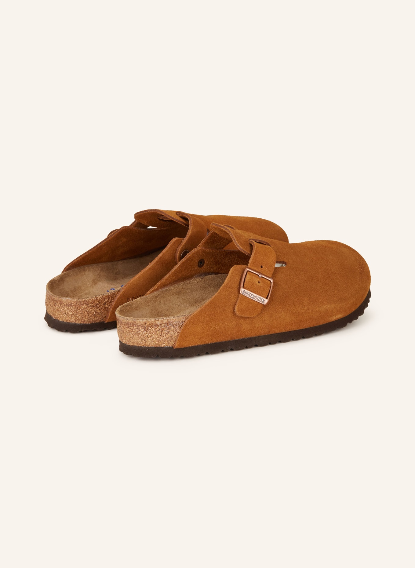 BIRKENSTOCK Slides BOSTON, Color: COGNAC (Image 2)