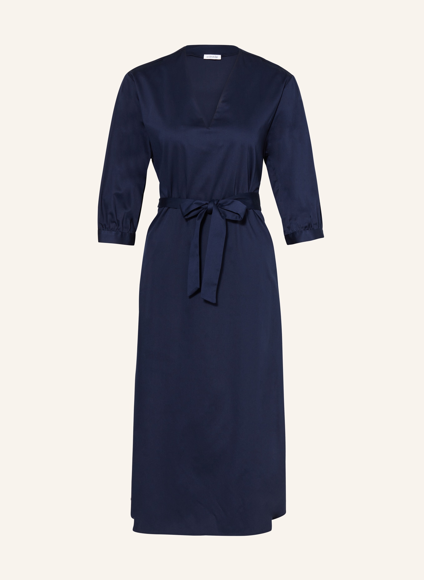 seidensticker Dress with 3/4 sleeves, Color: DARK BLUE (Image 1)