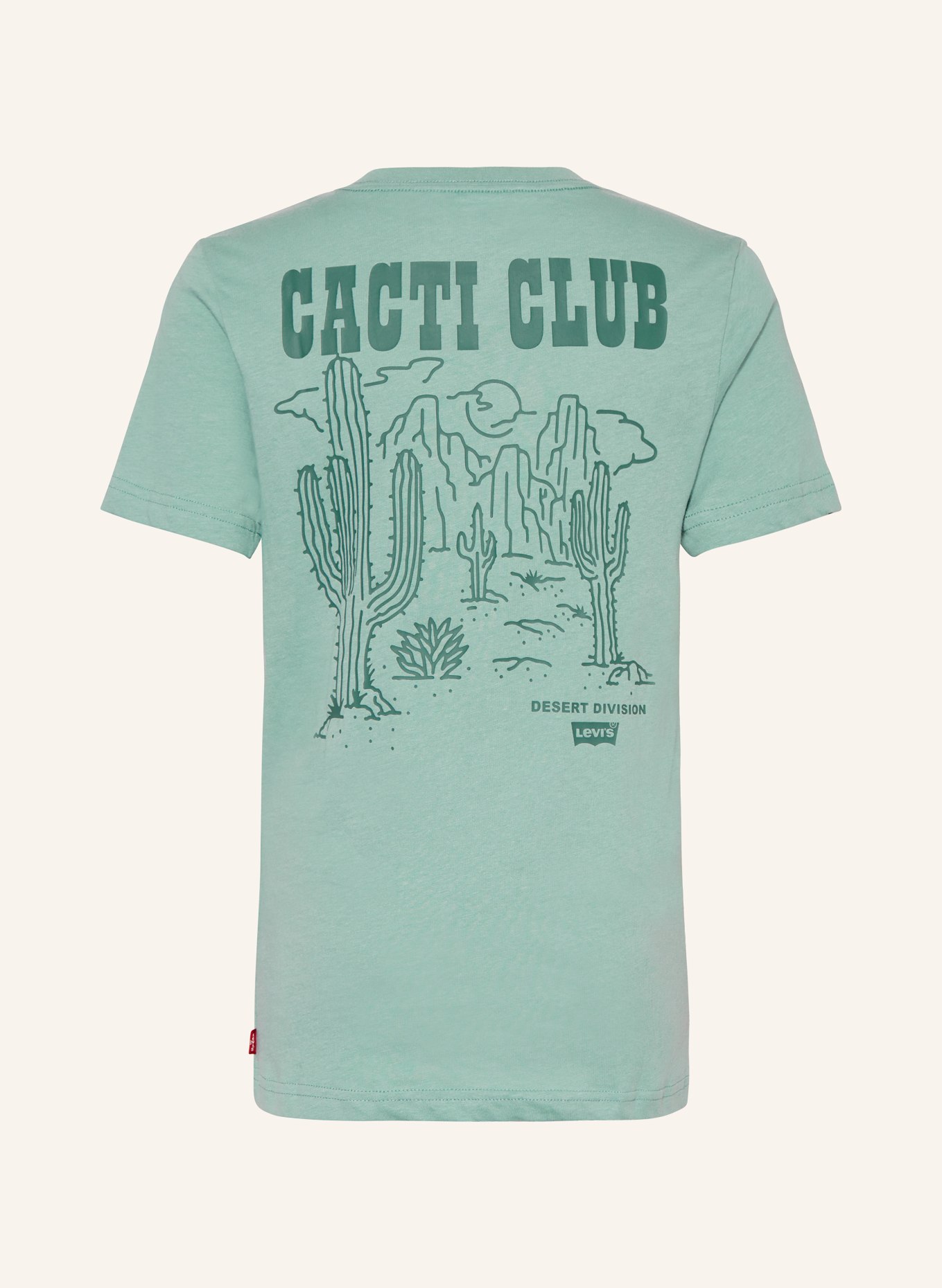 Levi's® T-shirt CACTI CLUB, Kolor: MIĘTOWY (Obrazek 2)