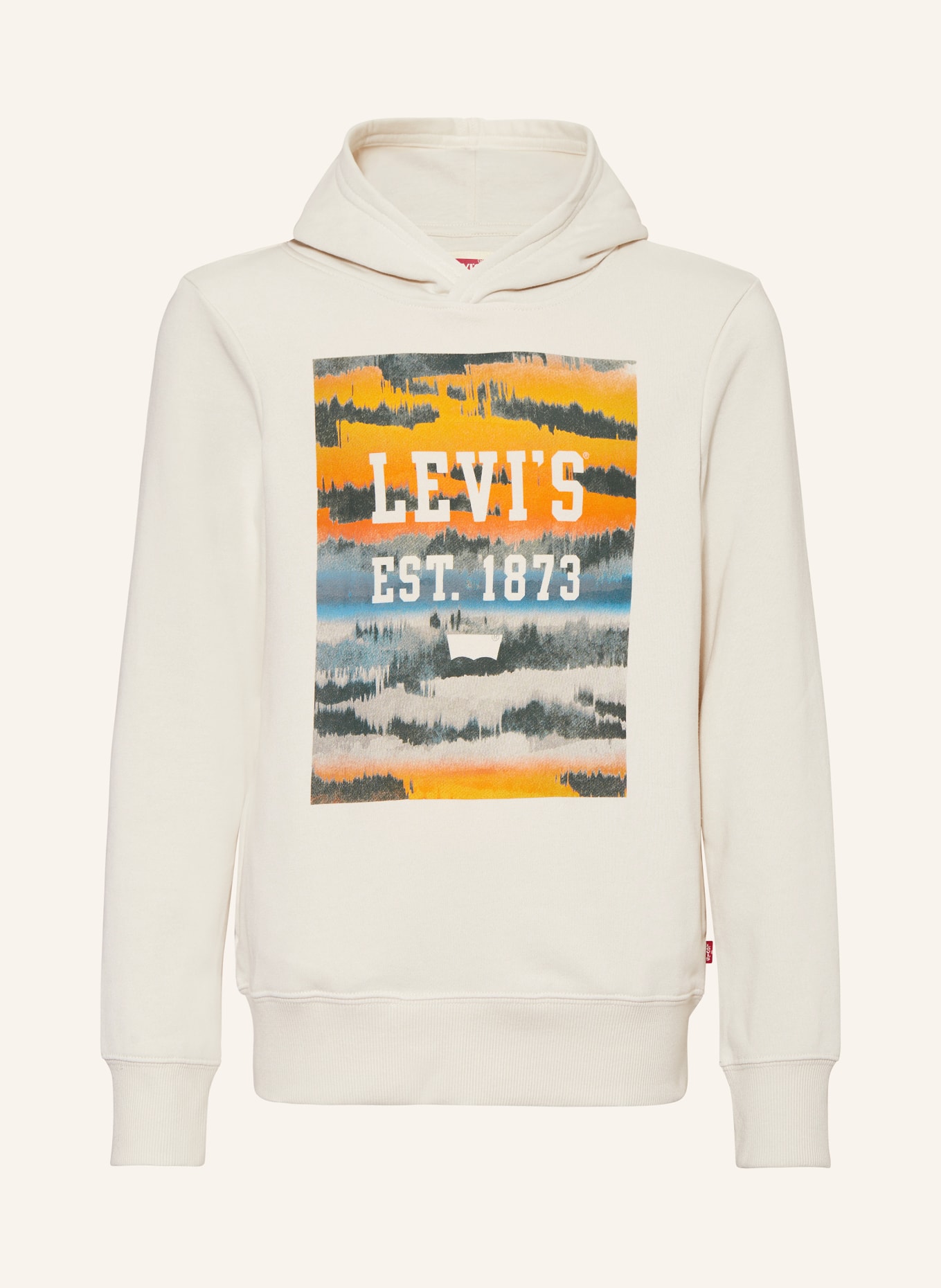 Levi's® Bluza z kapturem, Kolor: ECRU/ POMARAŃCZOWY/ ZIELONY (Obrazek 1)