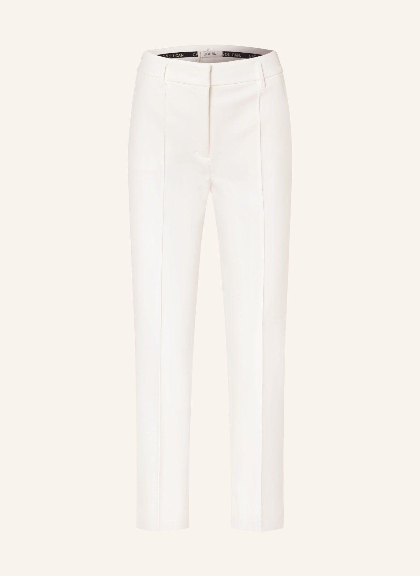 DOROTHEE SCHUMACHER 7/8 pants, Color: WHITE (Image 1)