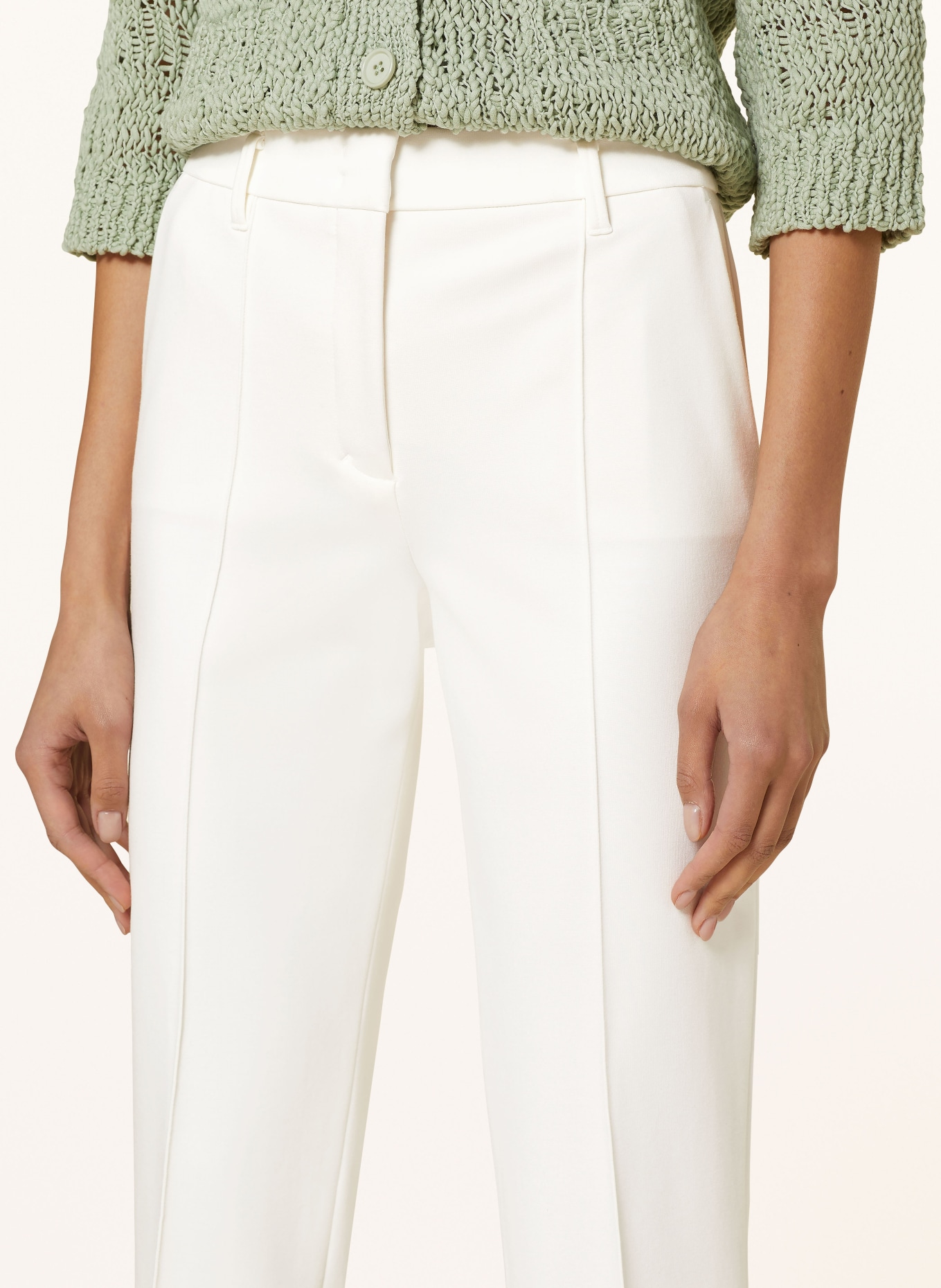 DOROTHEE SCHUMACHER 7/8 pants, Color: WHITE (Image 5)