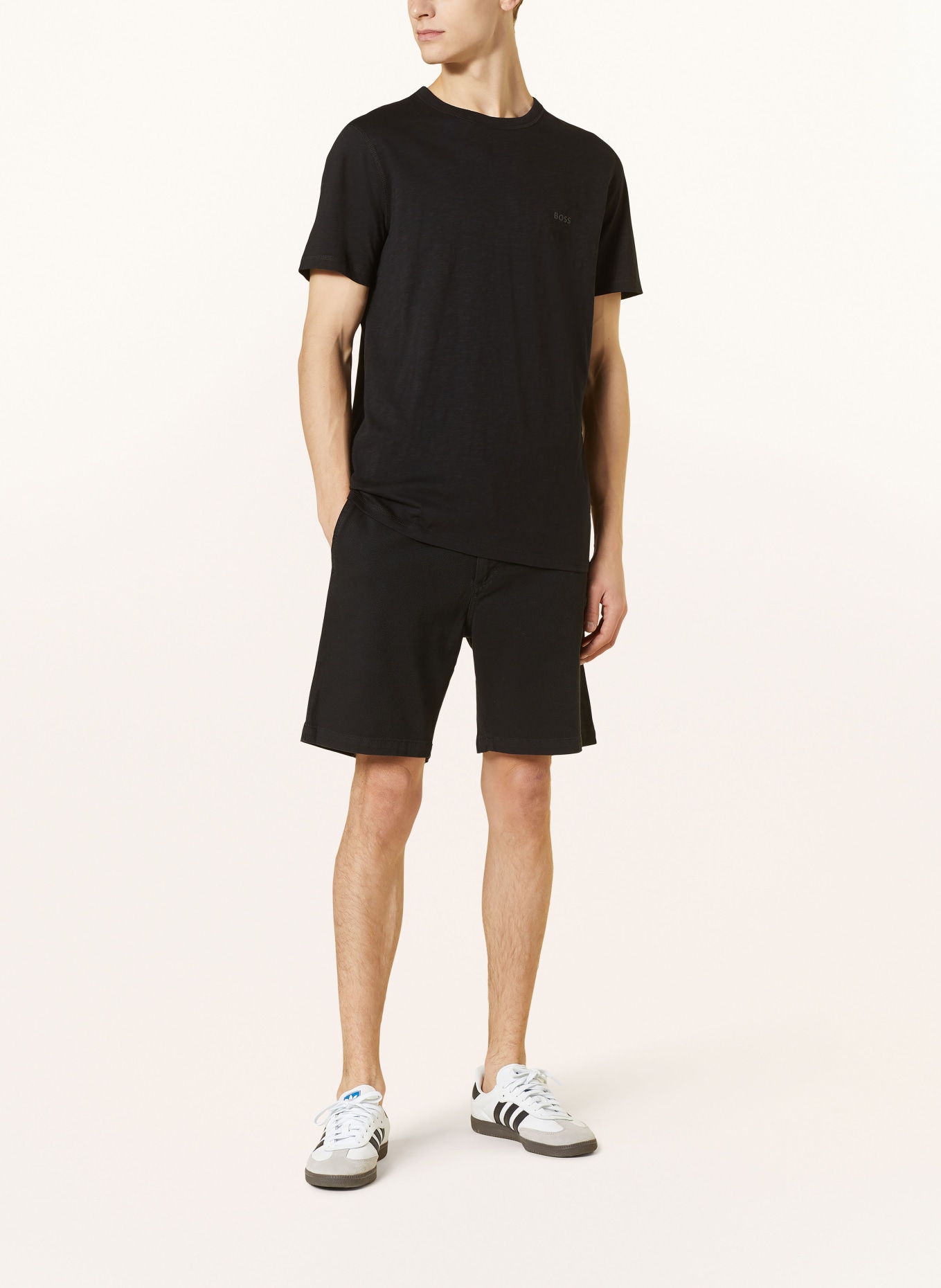 BOSS T-shirt TEGOOD, Color: BLACK (Image 2)