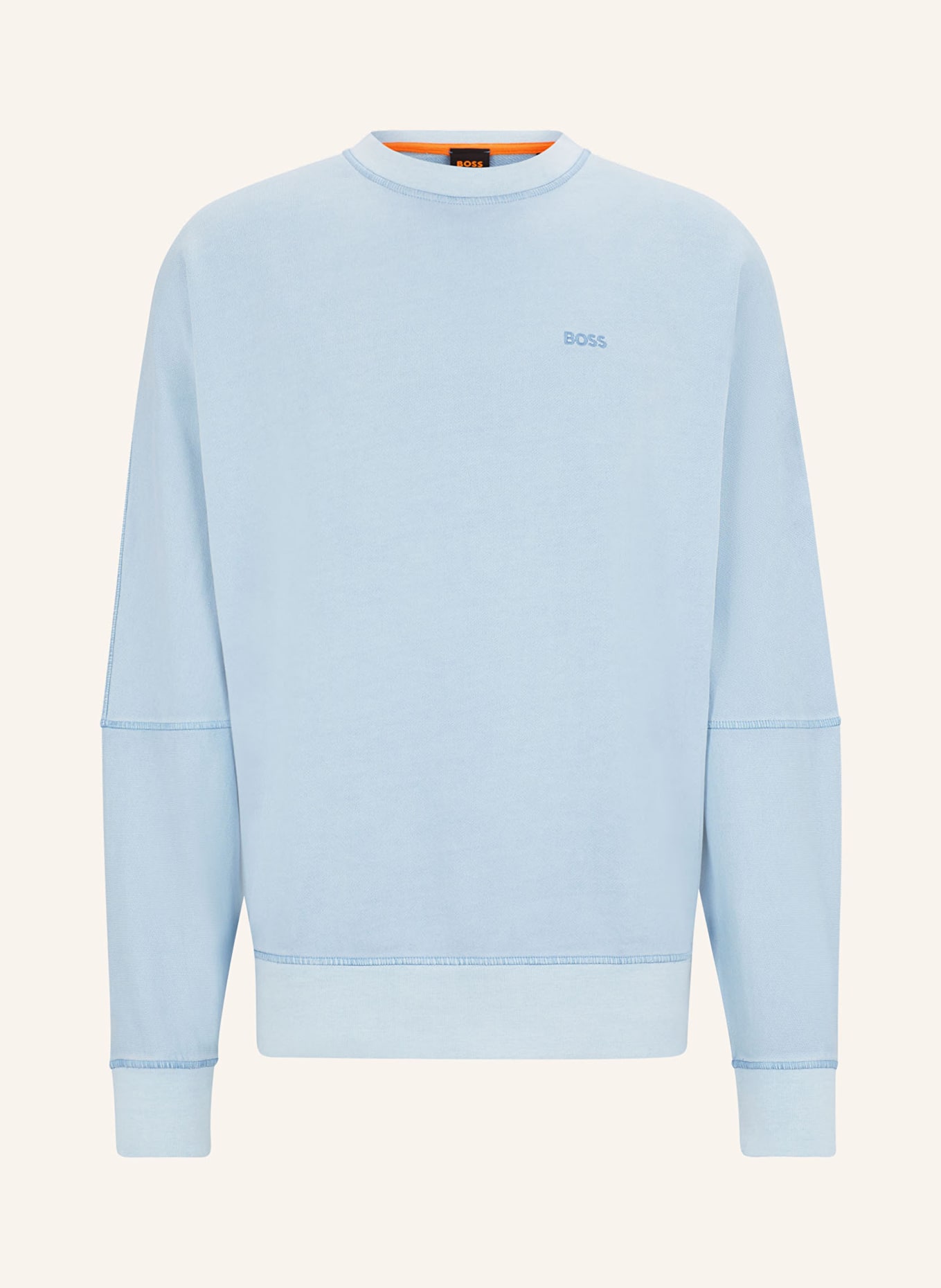 Sweatshirt BOSS Men color Blue