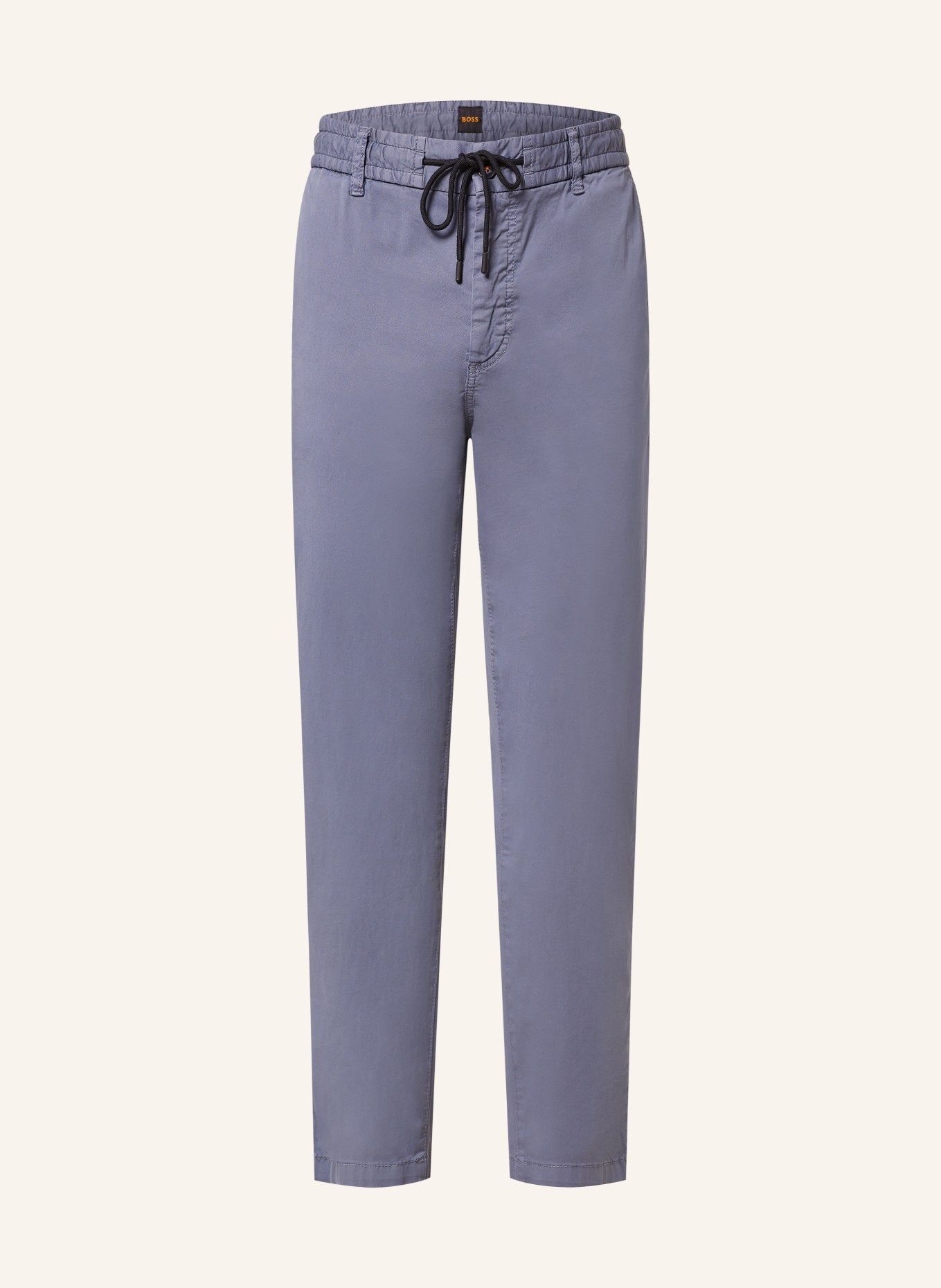 BOSS Trousers CHINO in jogger style tapered fit, Color: BLUE GRAY (Image 1)