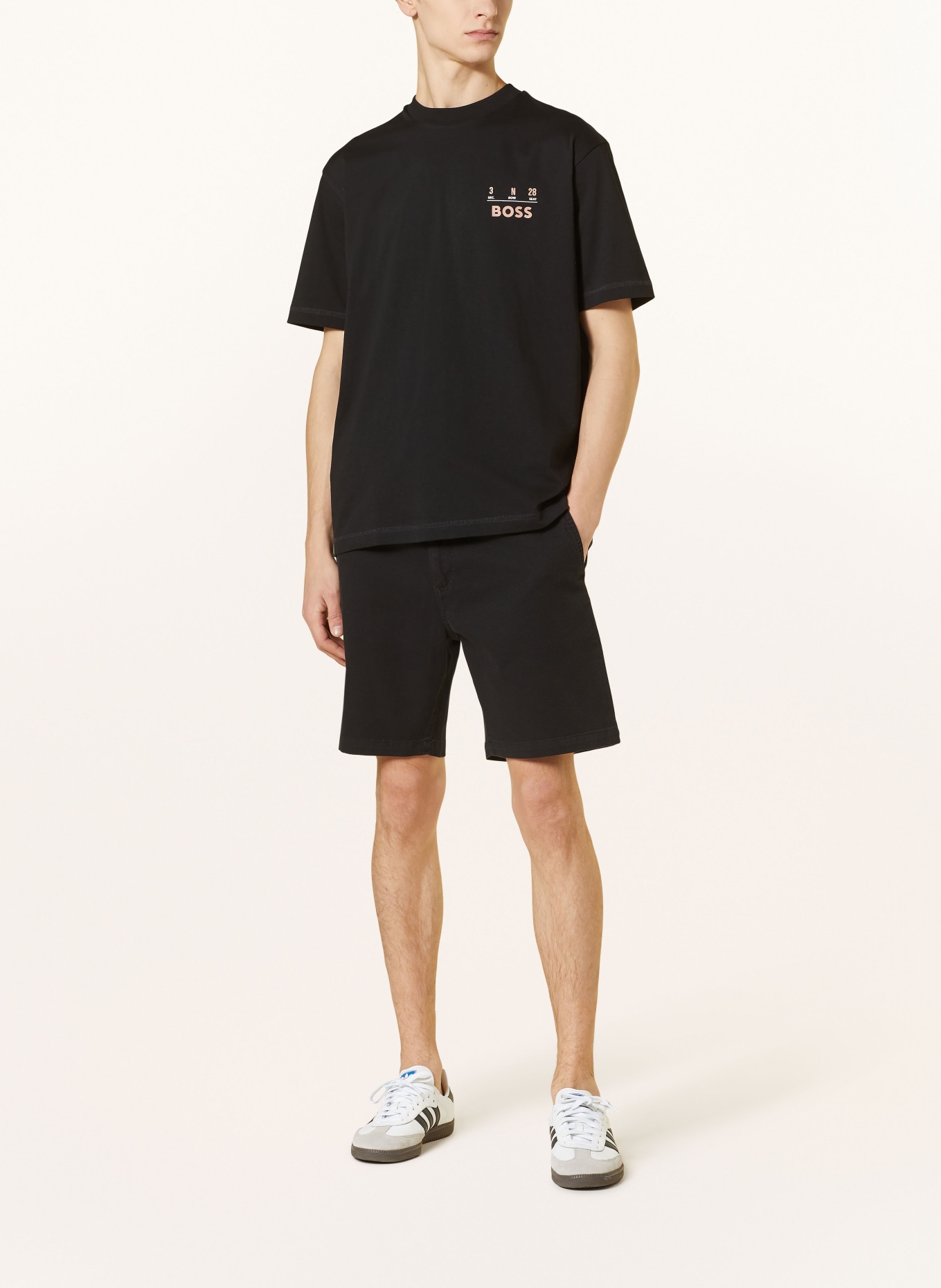 BOSS Chino shorts CHINO, Color: BLACK (Image 2)