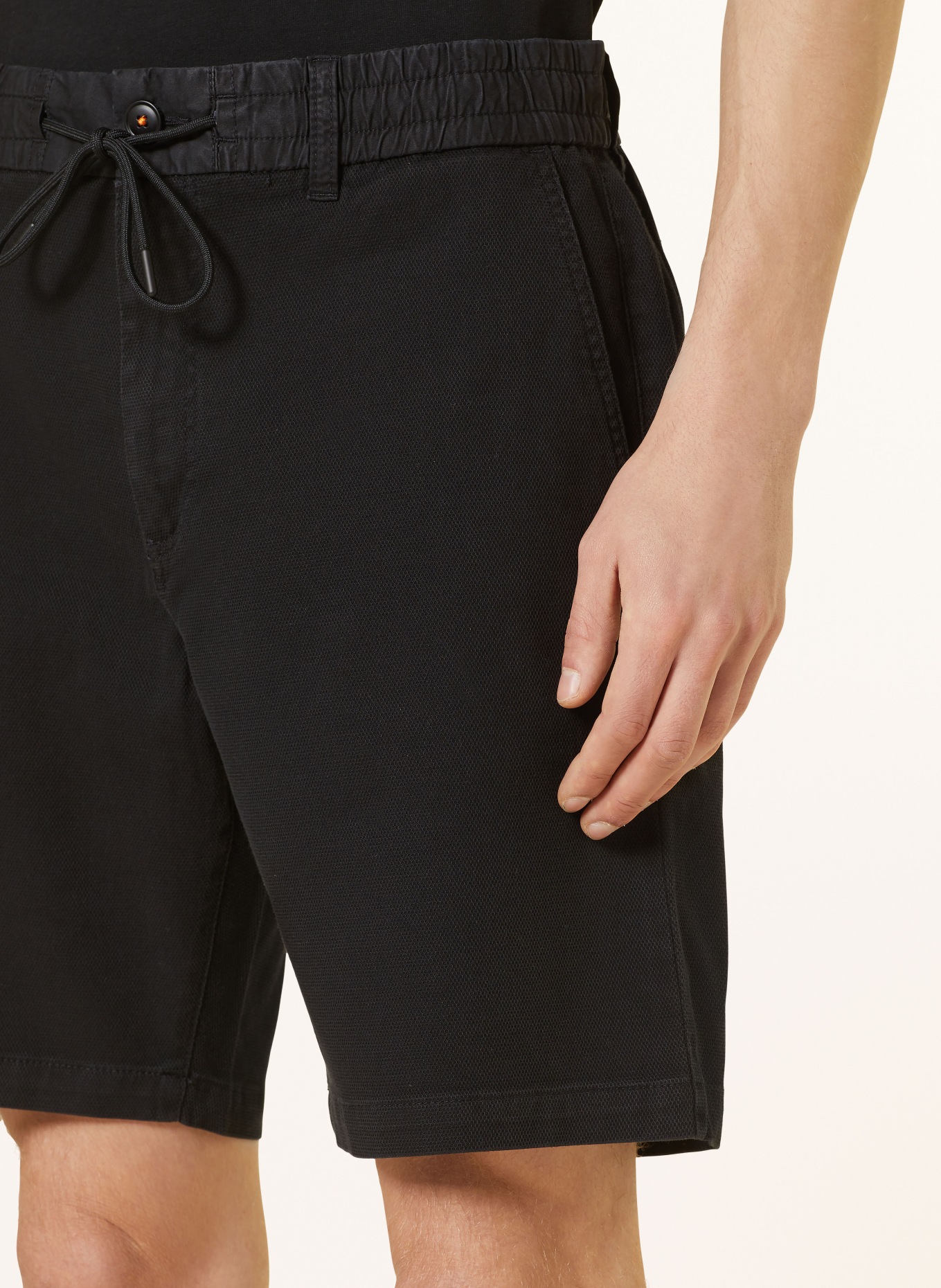 BOSS Chino shorts CHINO, Color: BLACK (Image 5)
