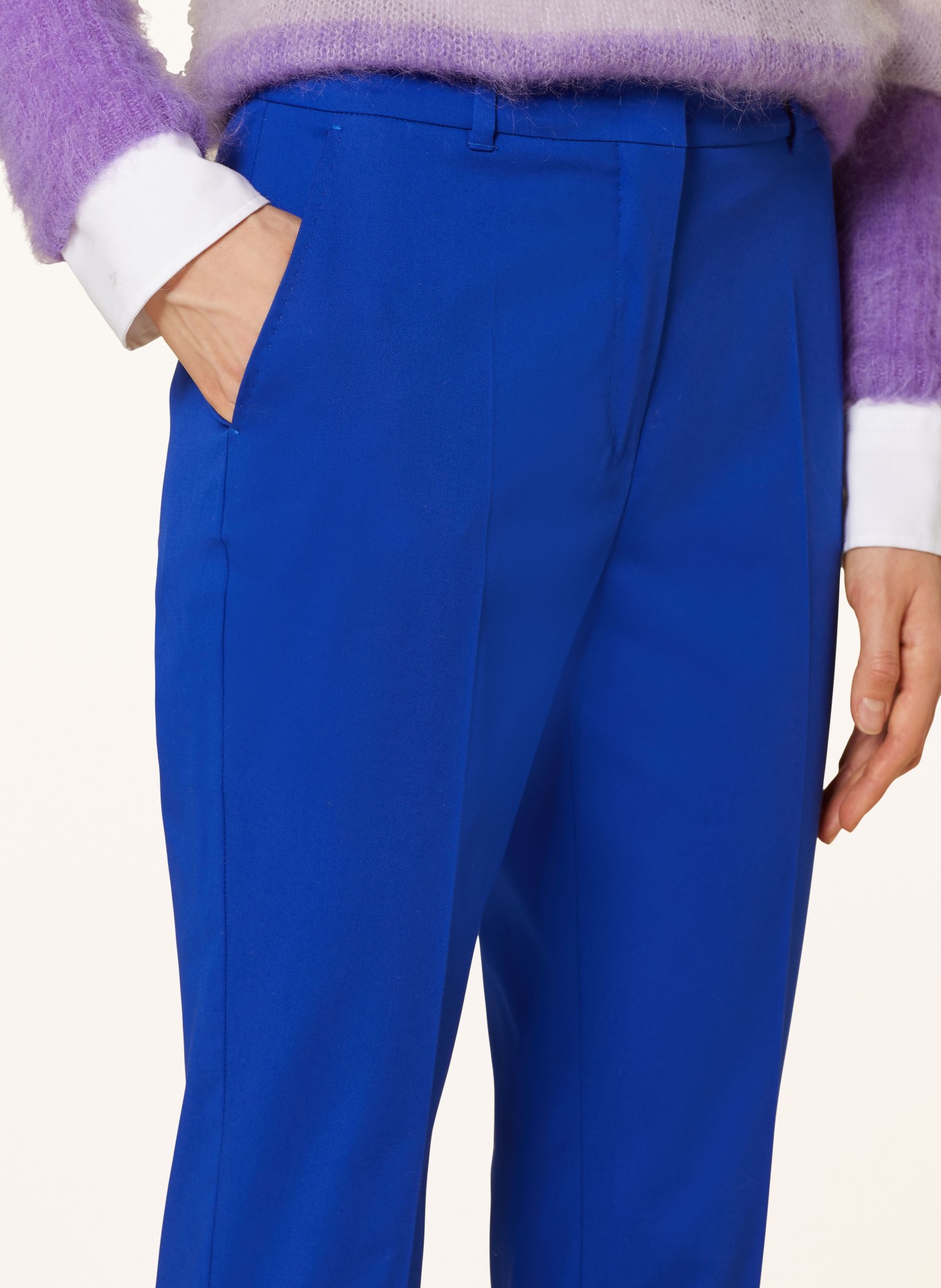 MaxMara STUDIO Trousers STEMMA, Color: BLUE (Image 5)