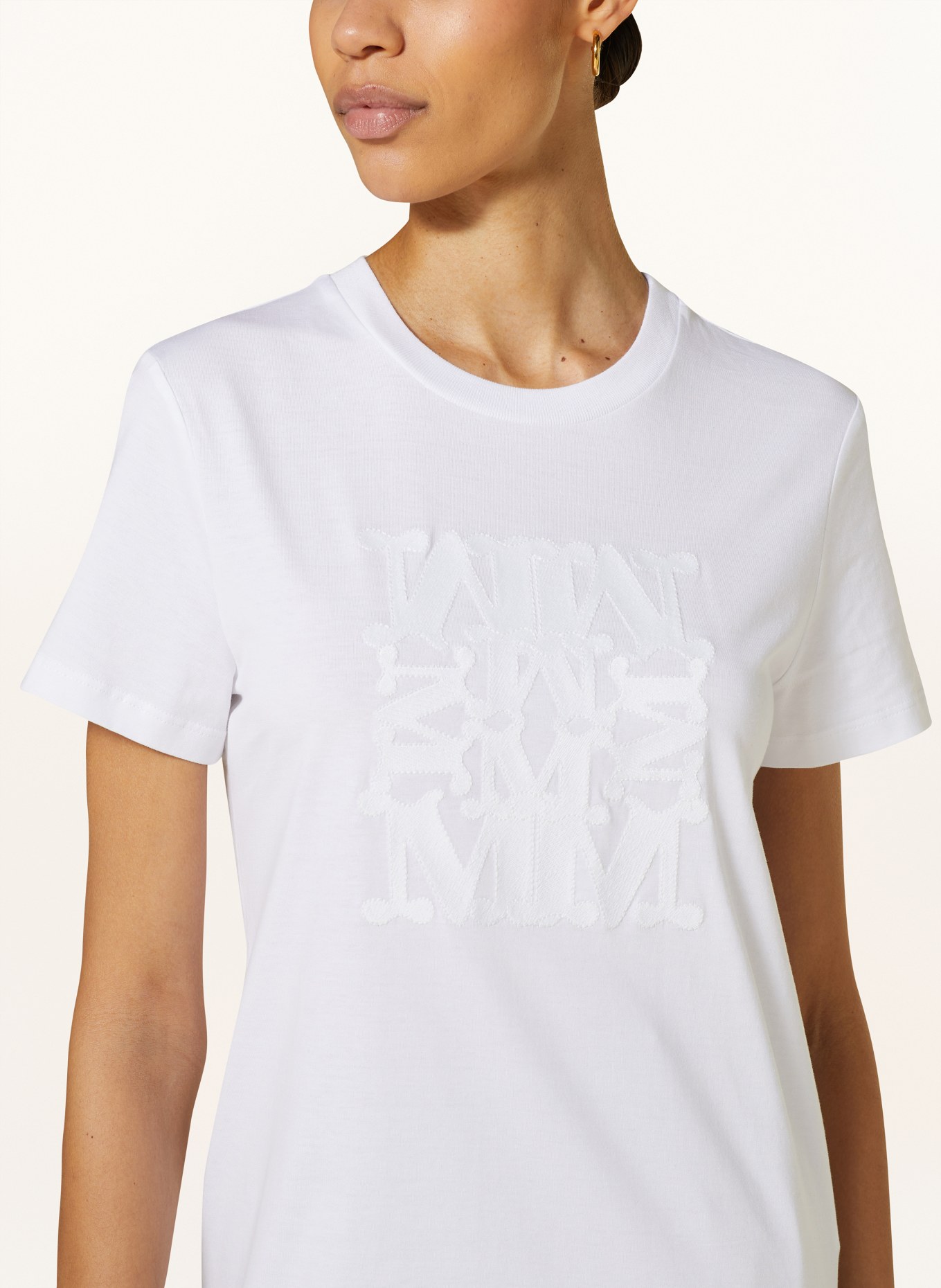 Max Mara T-shirt TAVERNA, Color: WHITE (Image 4)