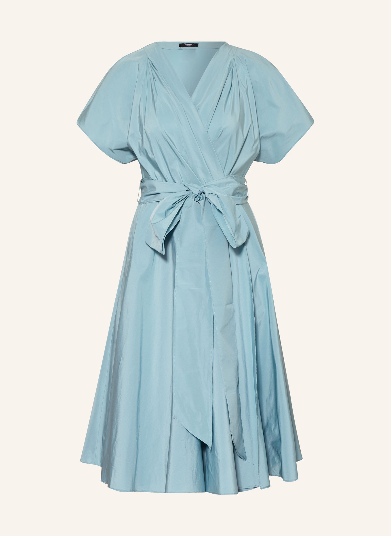 WEEKEND MaxMara Wrap dress GIAMBO, Color: LIGHT BLUE (Image 1)