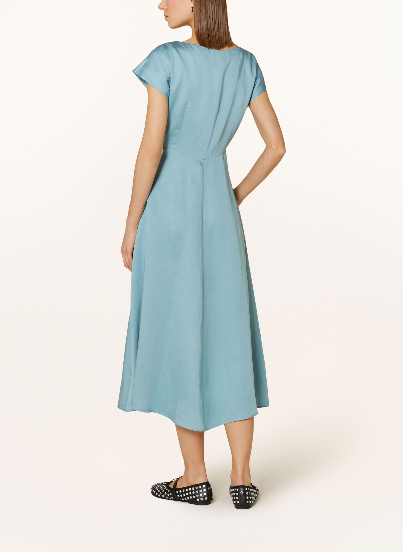 WEEKEND MaxMara Dress GHIGLIA, Color: LIGHT BLUE (Image 3)