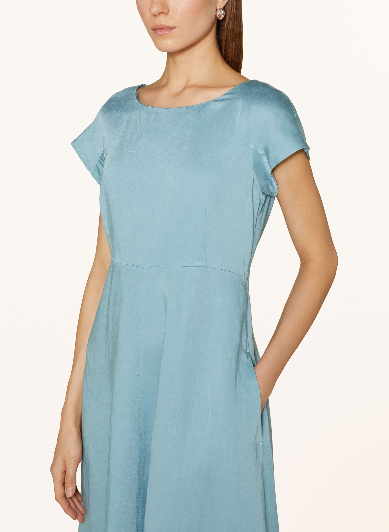WEEKEND MaxMara Dress GHIGLIA, Color: LIGHT BLUE (Image 4)