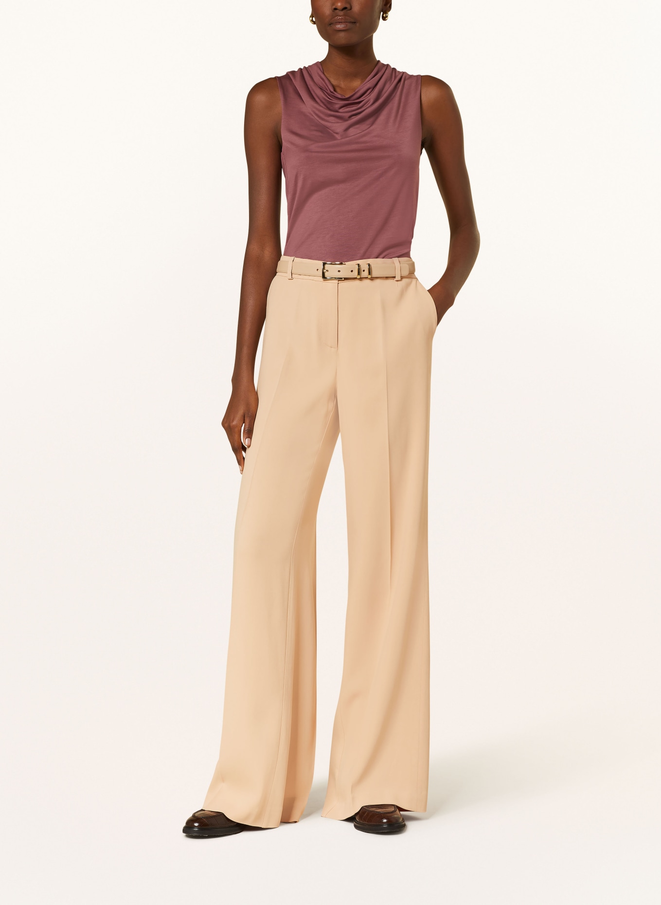 Kiltie Trousers, Color: CAMEL (Image 2)