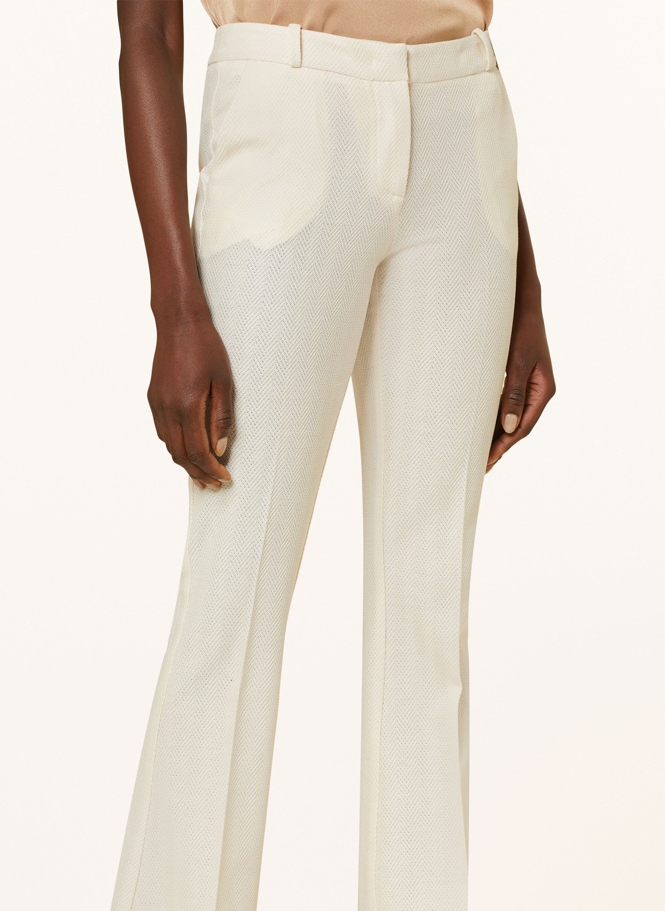 Kiltie Trousers, Color: ECRU (Image 5)
