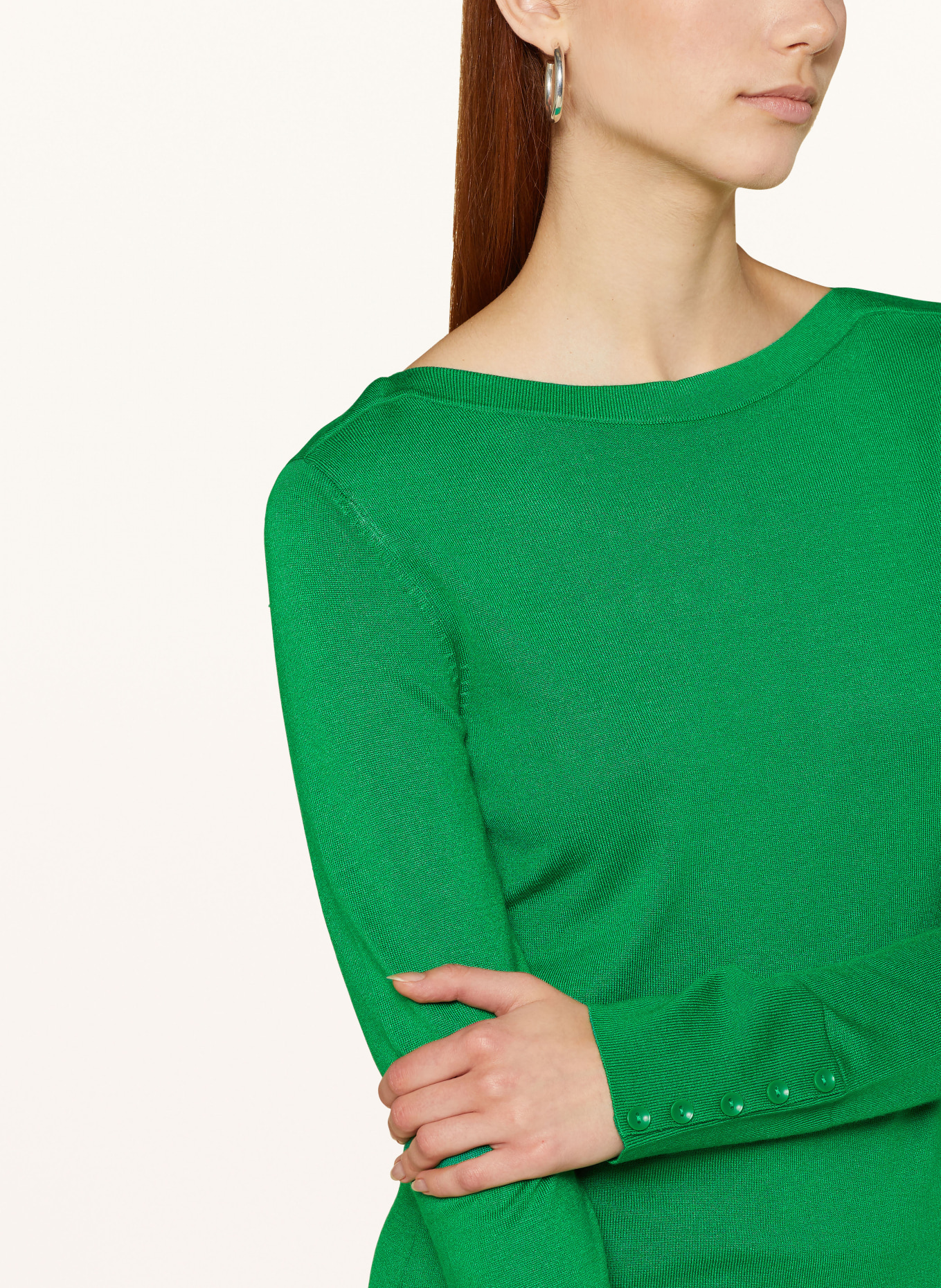 Betty Barclay Sweater, Color: GREEN (Image 4)