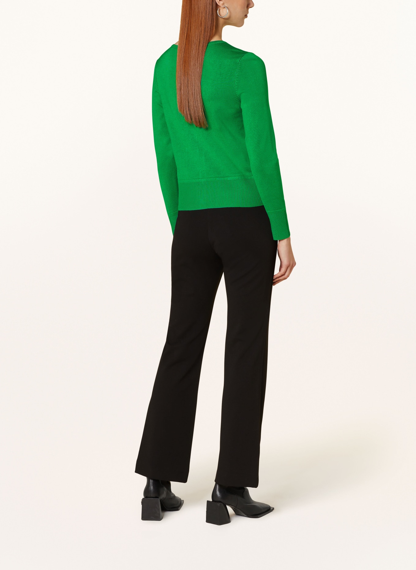 Betty Barclay Cardigan, Color: GREEN (Image 3)