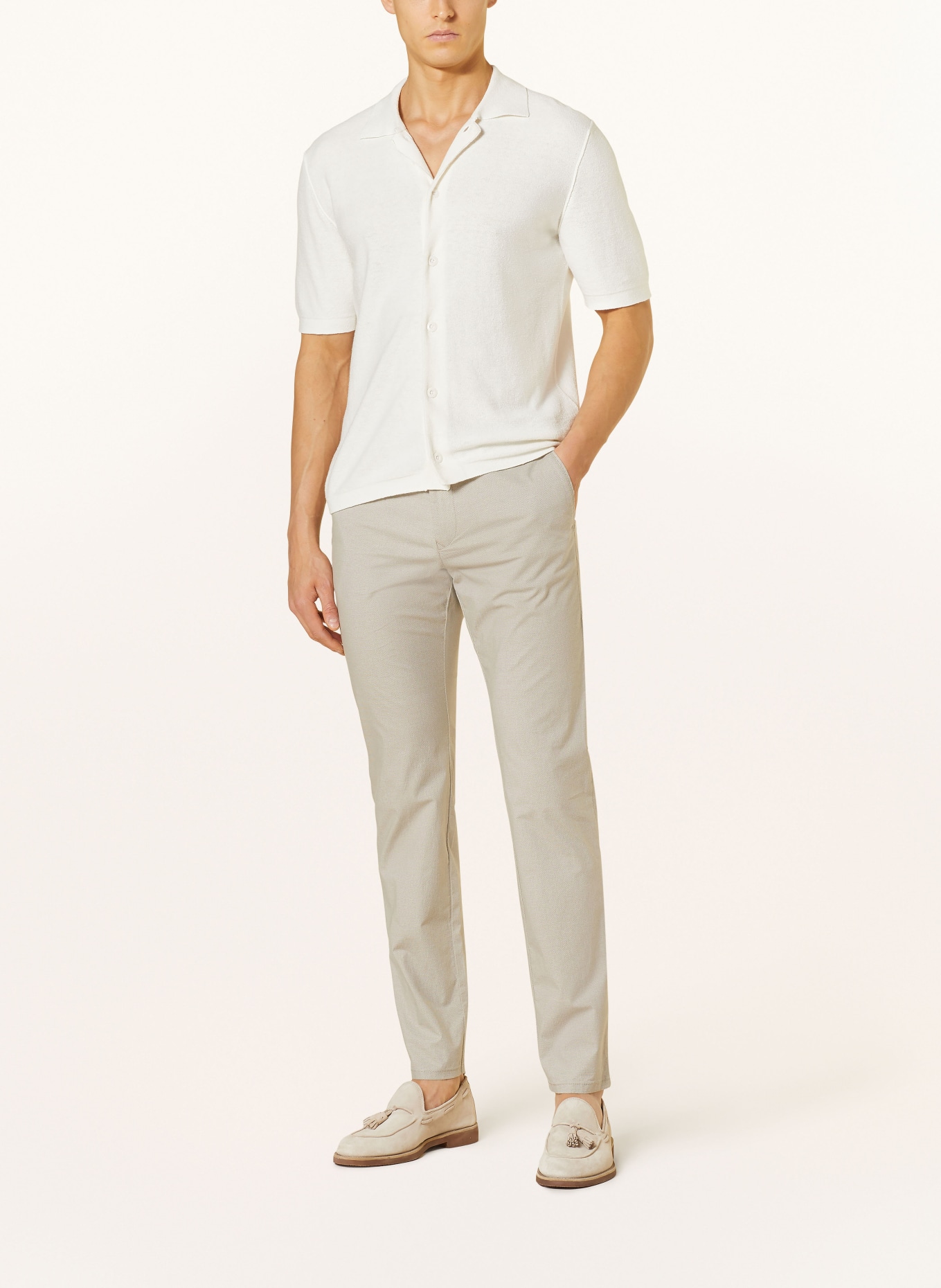 MAC Chino kalhoty LENNOX Modern Fit, Barva: BÉŽOVÁ (Obrázek 2)