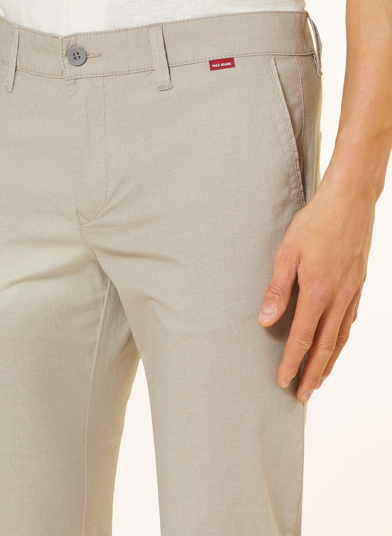 MAC Chino kalhoty LENNOX Modern Fit, Barva: BÉŽOVÁ (Obrázek 6)