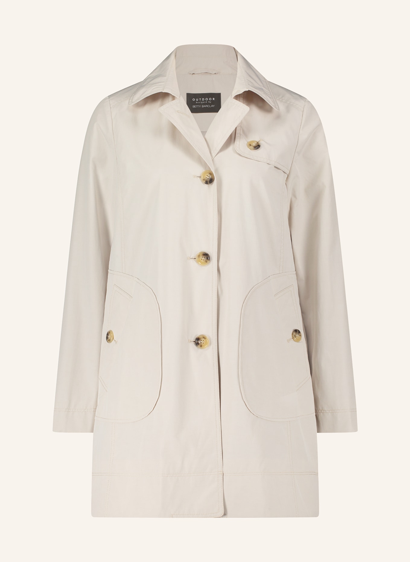 Betty Barclay Trench coat, Color: CREAM (Image 1)