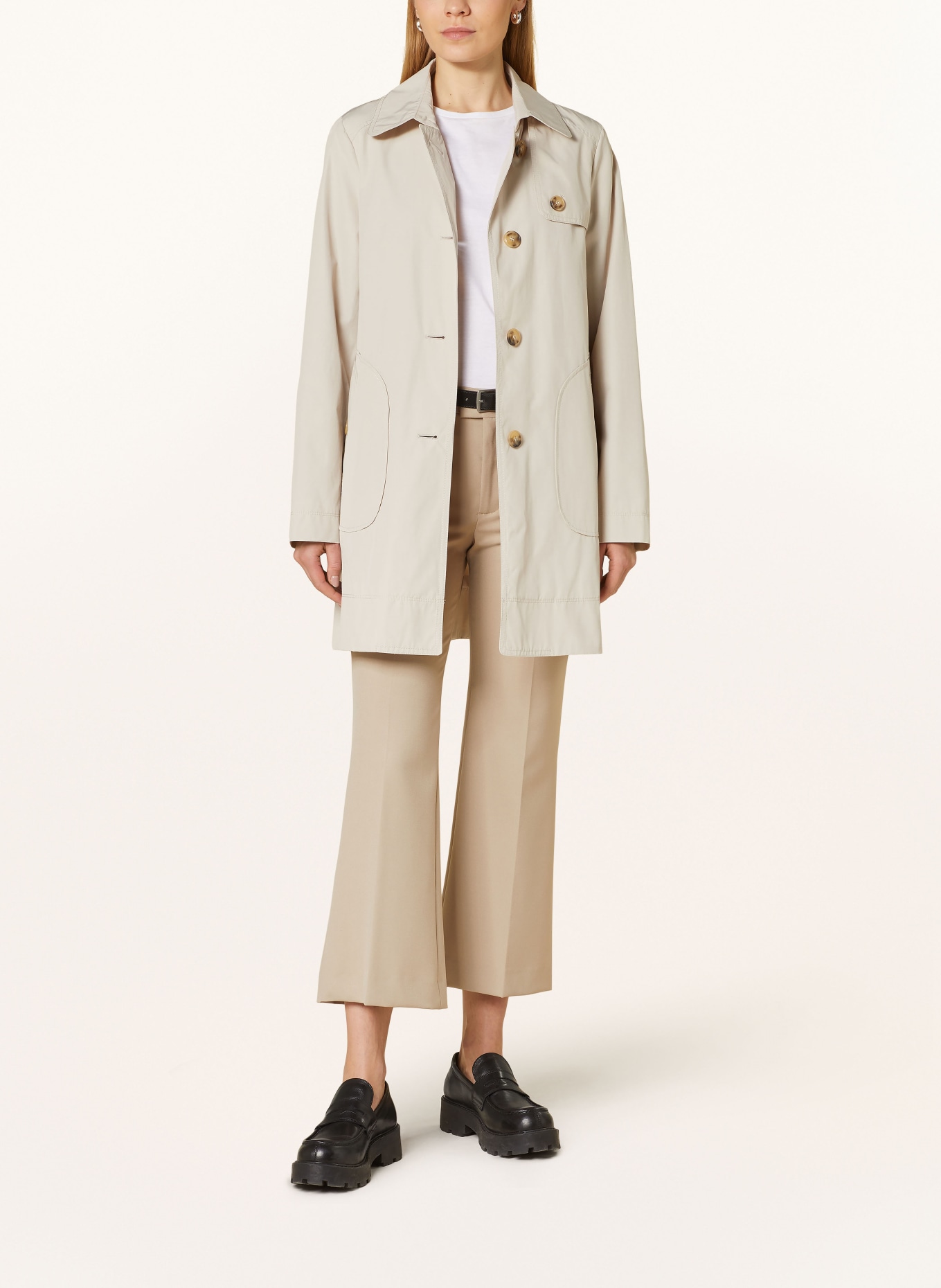 Betty Barclay Trench coat, Color: CREAM (Image 2)