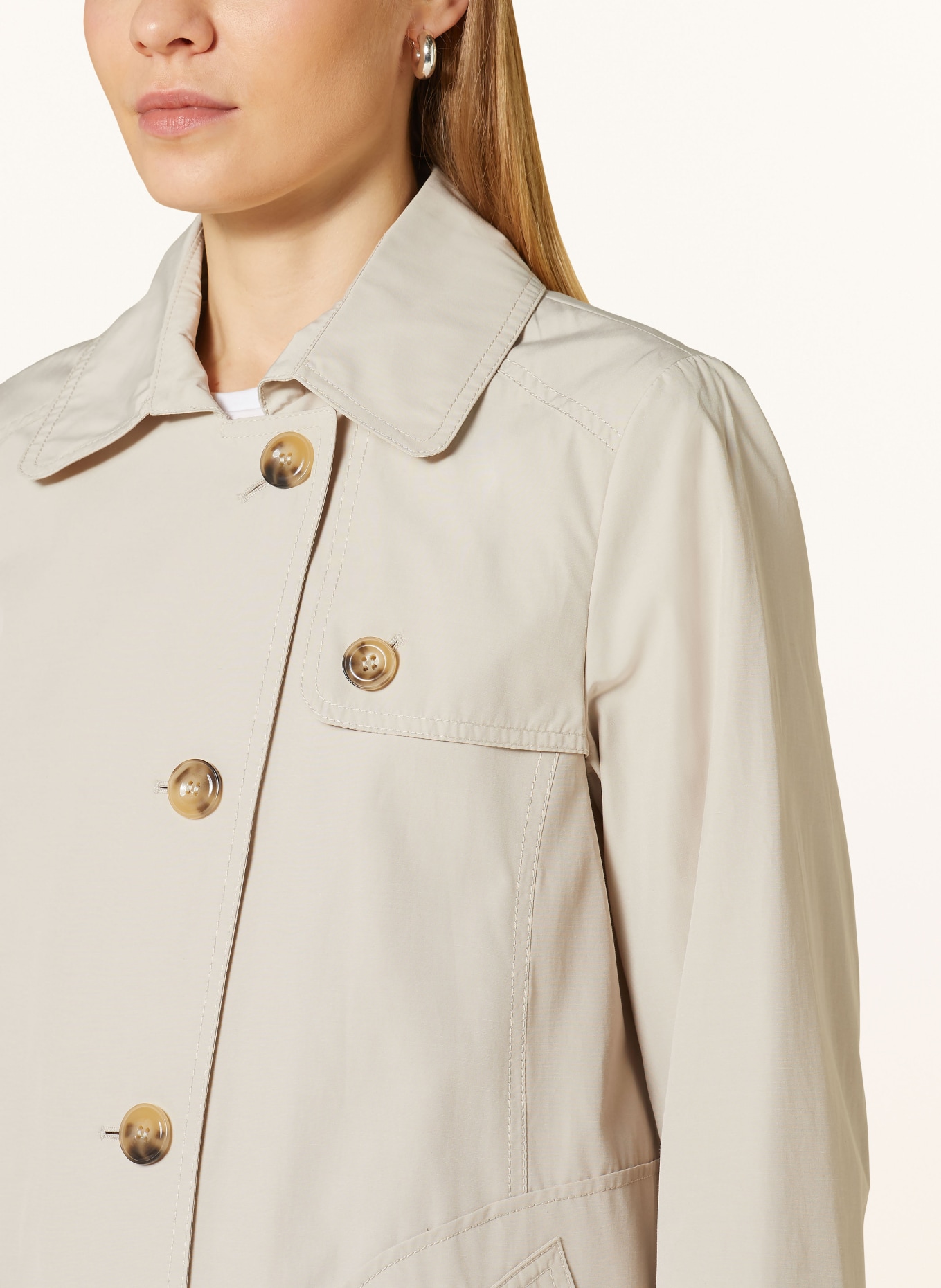 Betty Barclay Trench coat, Color: CREAM (Image 4)