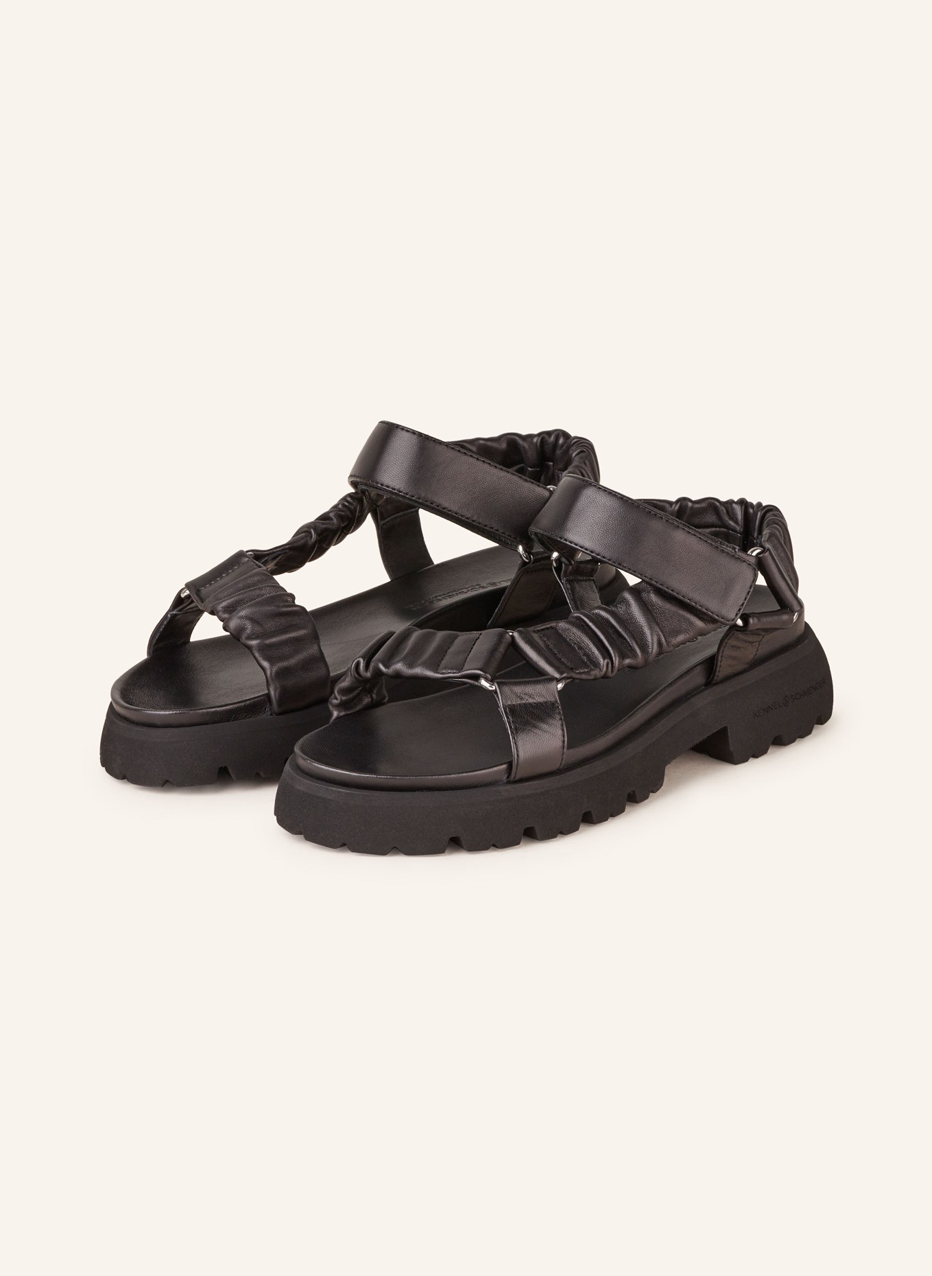 KENNEL & SCHMENGER Sandals SKILL, Color: BLACK (Image 1)