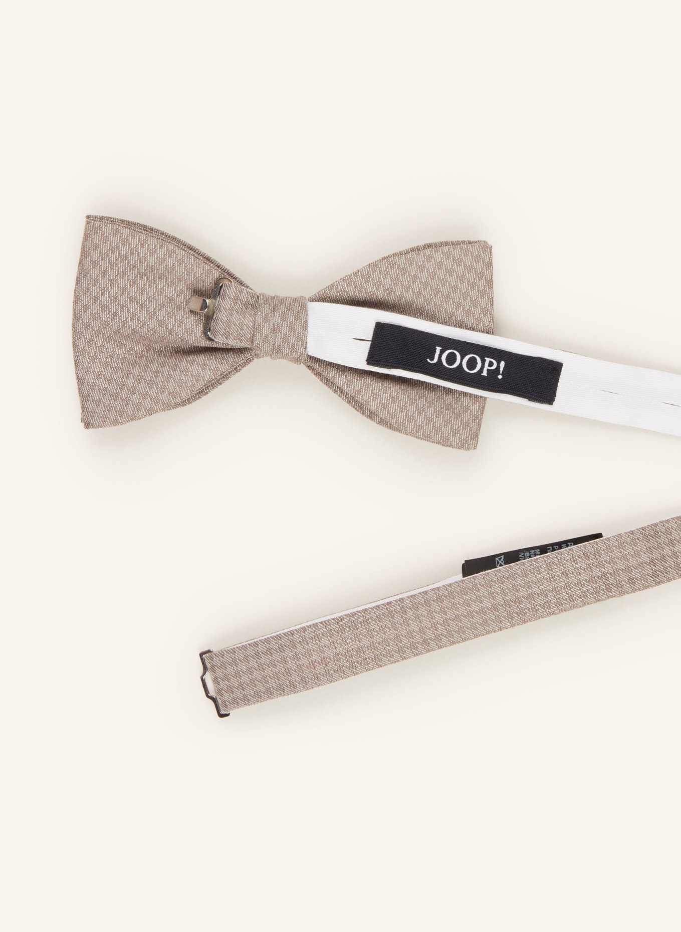 JOOP! Set: Bow tie and pocket square, Color: BEIGE (Image 3)