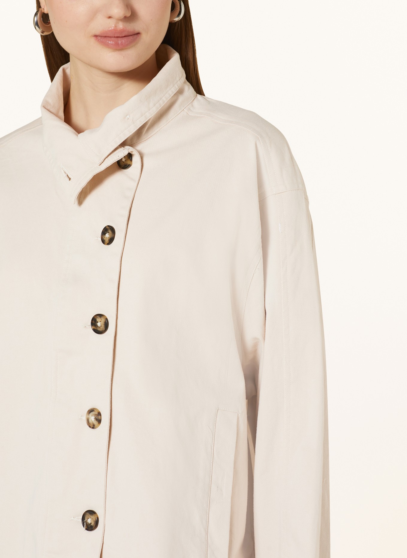lollys laundry Jacket BULGARIALL, Color: CREAM (Image 4)