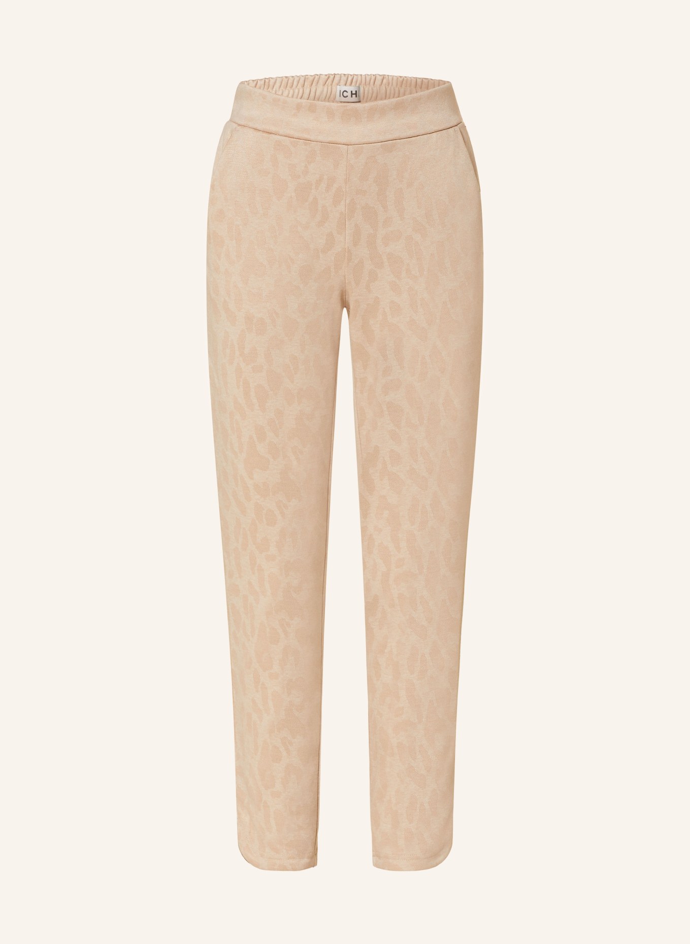 ICHI Pants IHKATE in jogger style, Color: BEIGE (Image 1)