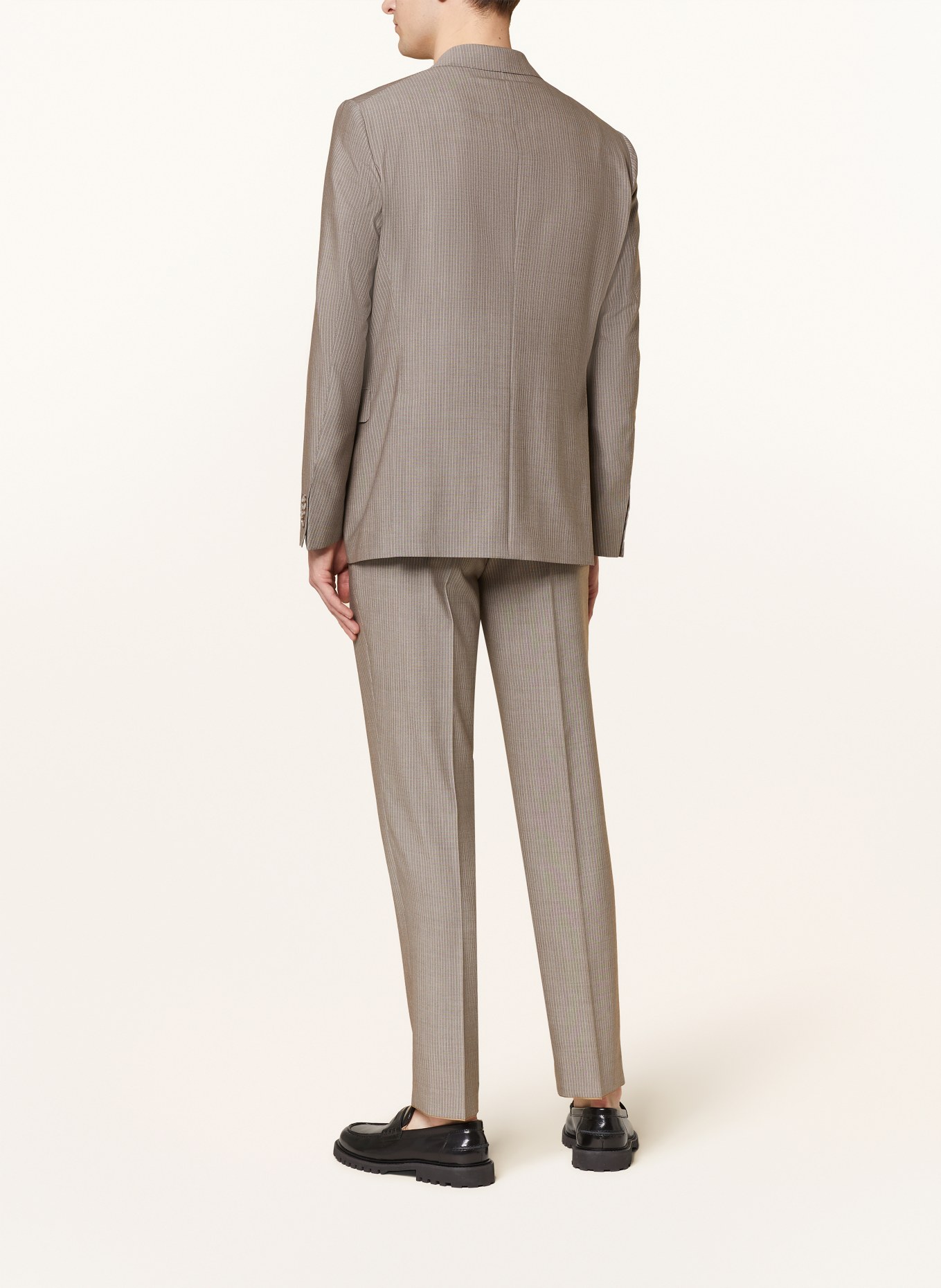 EDUARD DRESSLER Suit jacket Slim Fit, Color: BEIGE (Image 3)