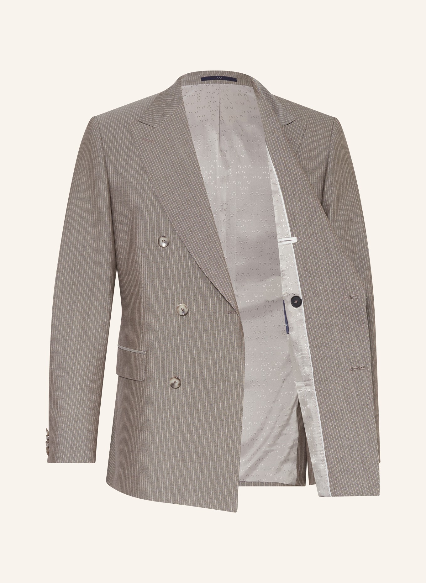 EDUARD DRESSLER Suit jacket Slim Fit, Color: BEIGE (Image 4)